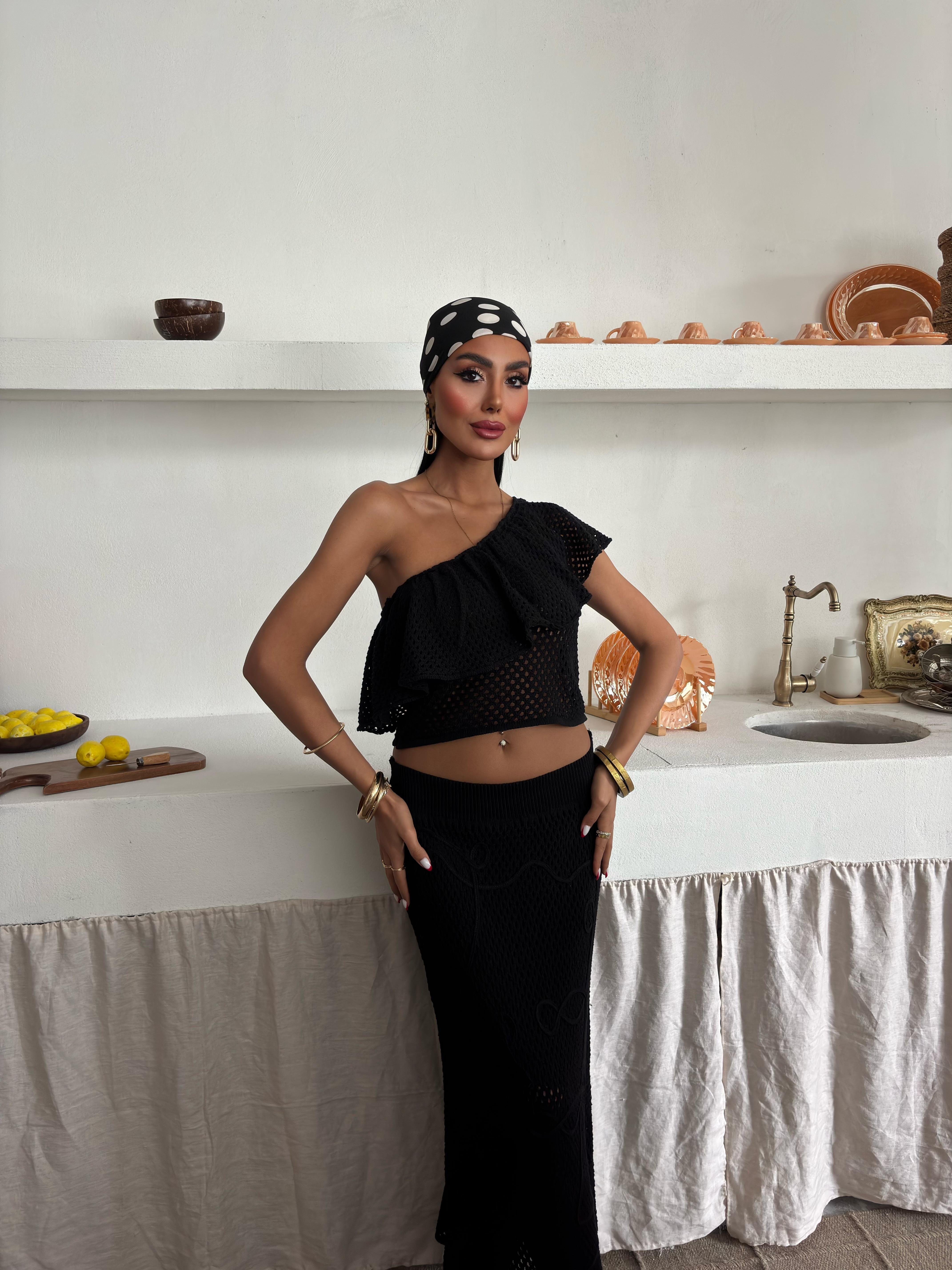 Nadia Fırfır Detaylı KroşeTakım 9866 R1-B-K2