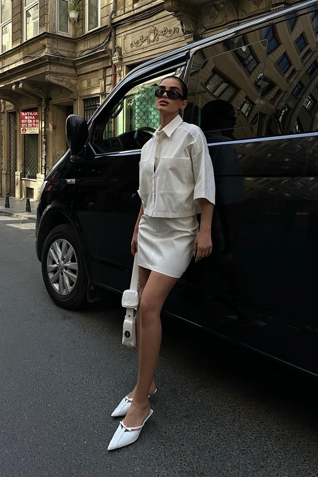 Naomi Gabardin Etek Takım 9740-08 R8-G-K3