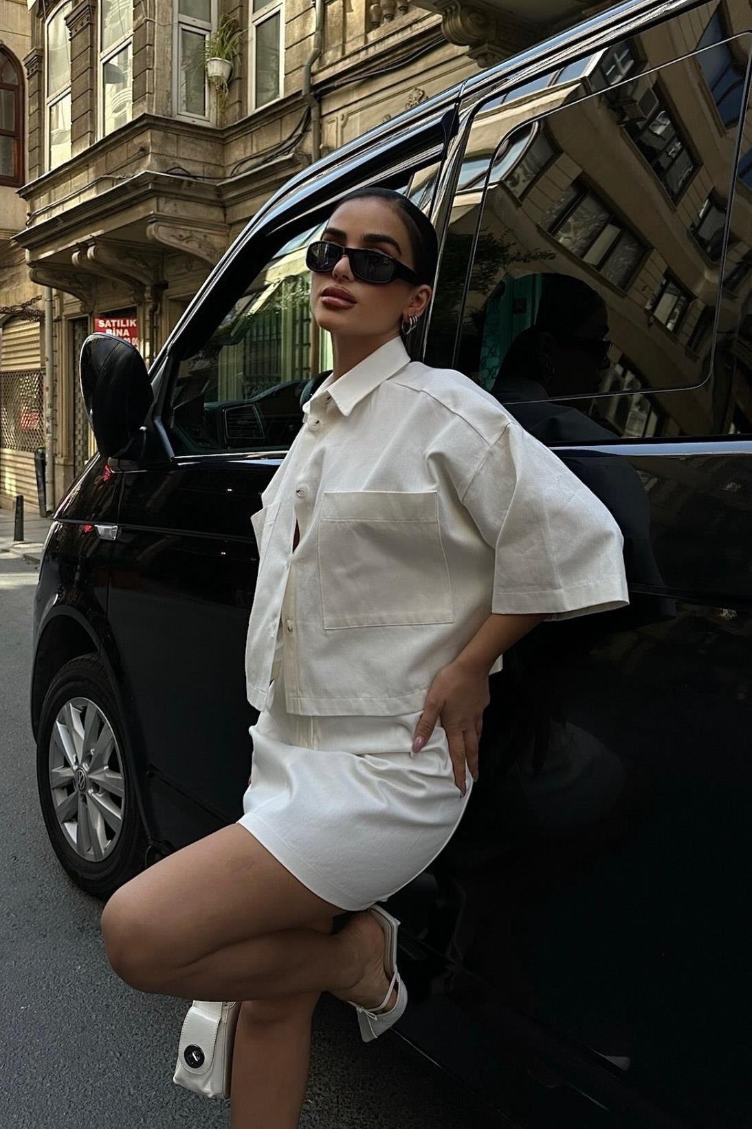 Naomi Gabardin Etek Takım 9740-08 R8-G-K3