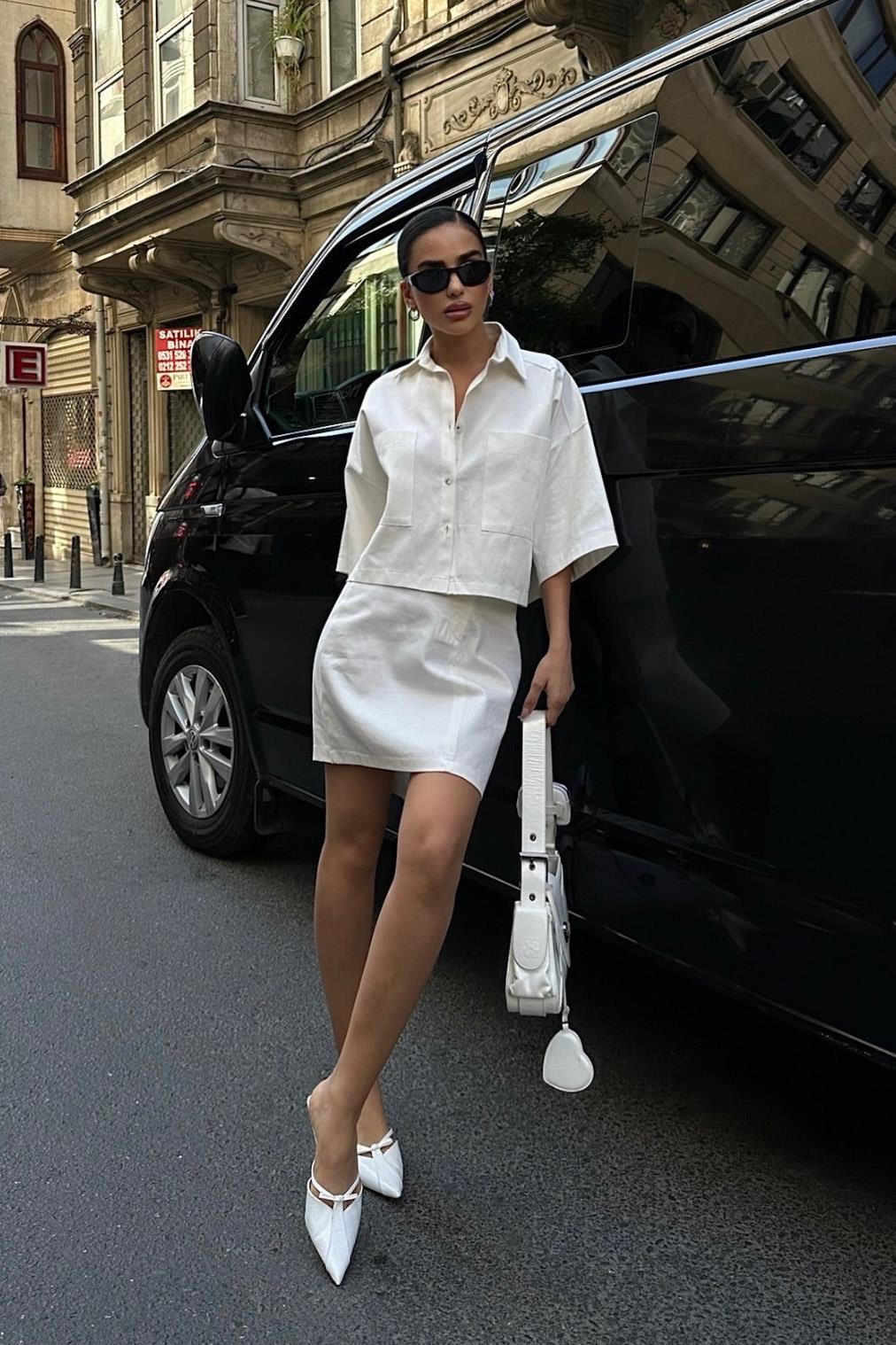 Naomi Gabardin Etek Takım 9740-08 R8-G-K3