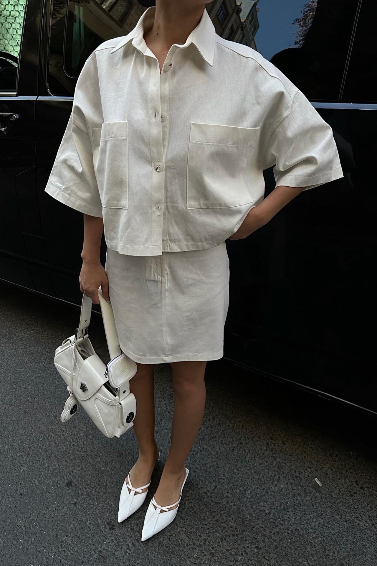 Naomi Gabardin Etek Takım 9740-08 R8-G-K3