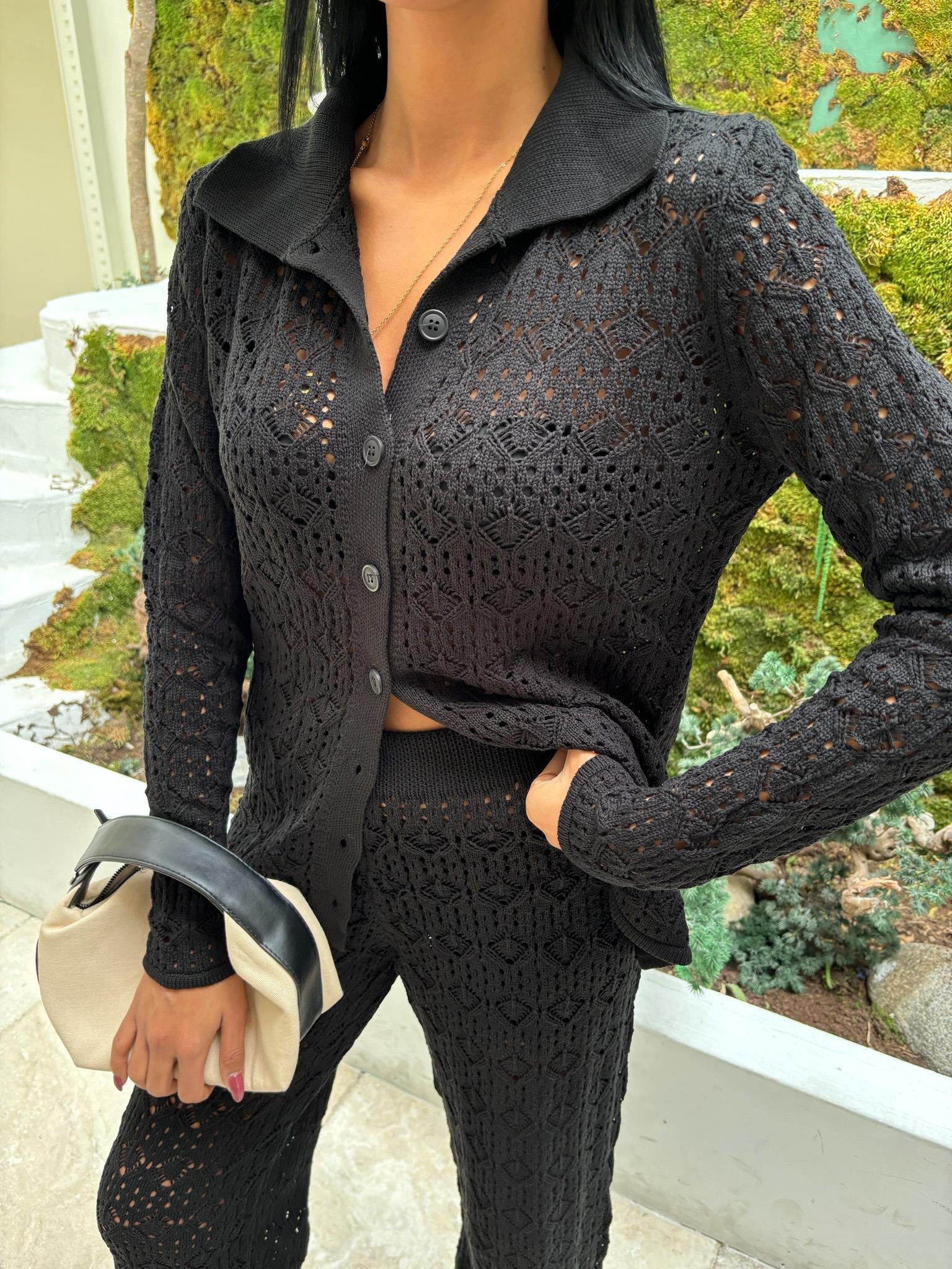 Odette Ajurlu Triko Pantolon Takım 9934 R1-E-K3