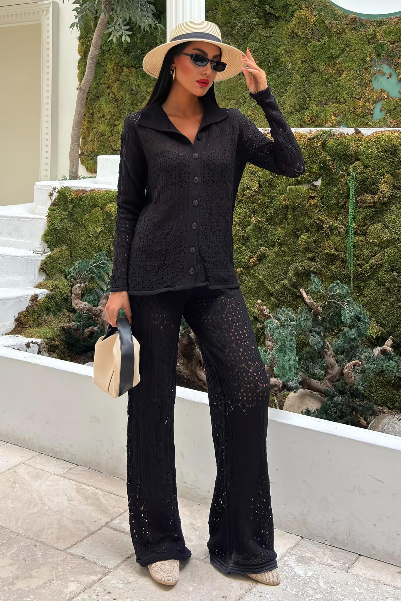 Odette Ajurlu Triko Pantolon Takım 9934 R1-E-K3