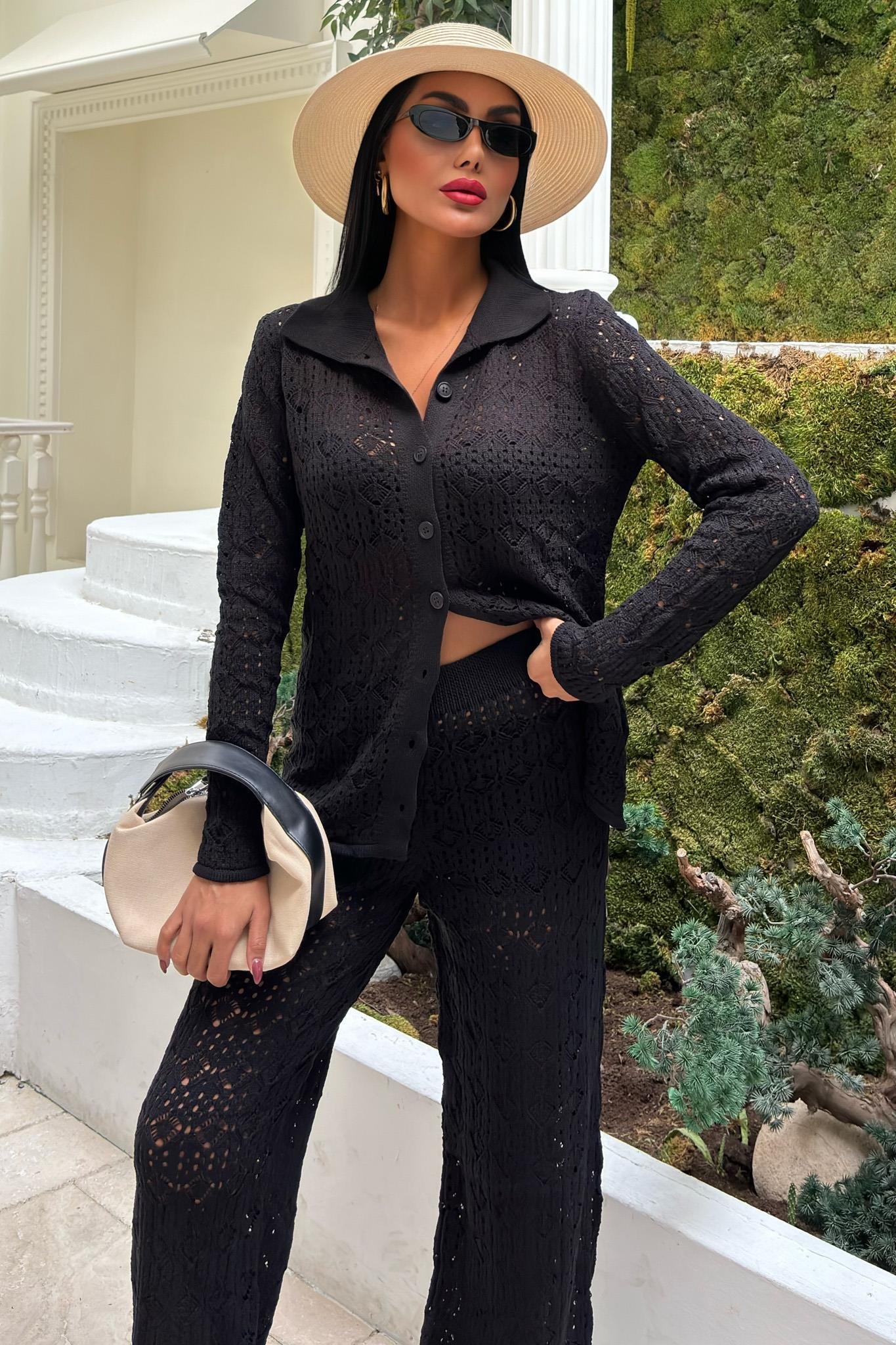 Odette Ajurlu Triko Pantolon Takım 9934 R1-E-K3