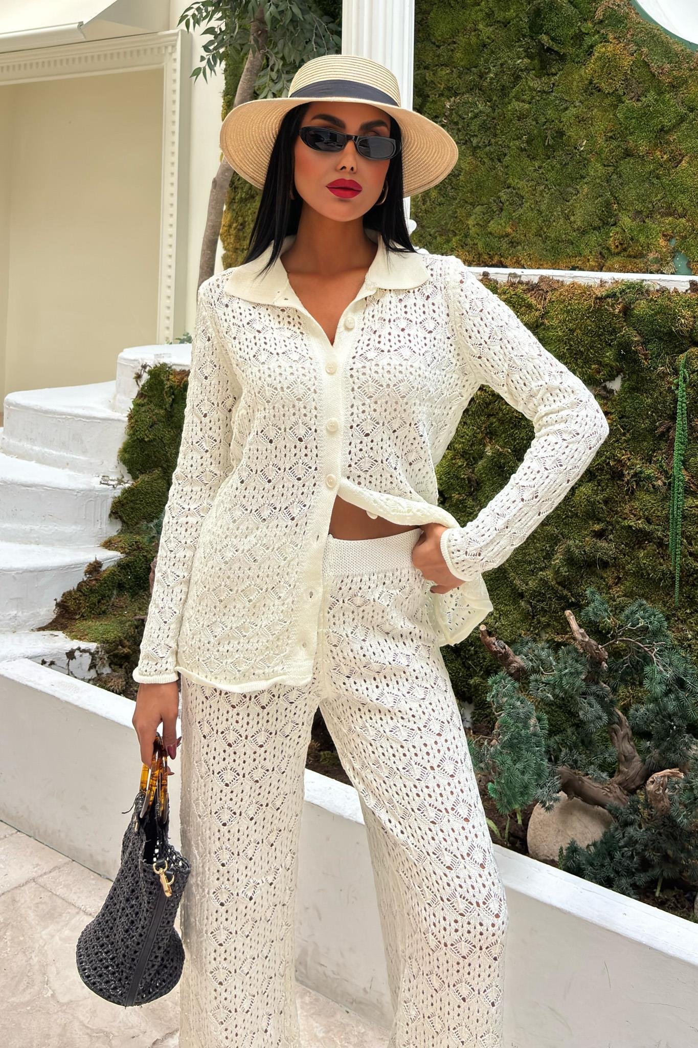 Odette Ajurlu Triko Pantolon Takım 9934 R1-E-K3