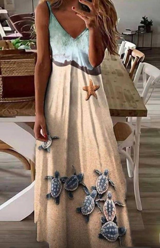 ÖZEL FİYAT Digital Baskı V Yaja Süprem Kumaş Elbise