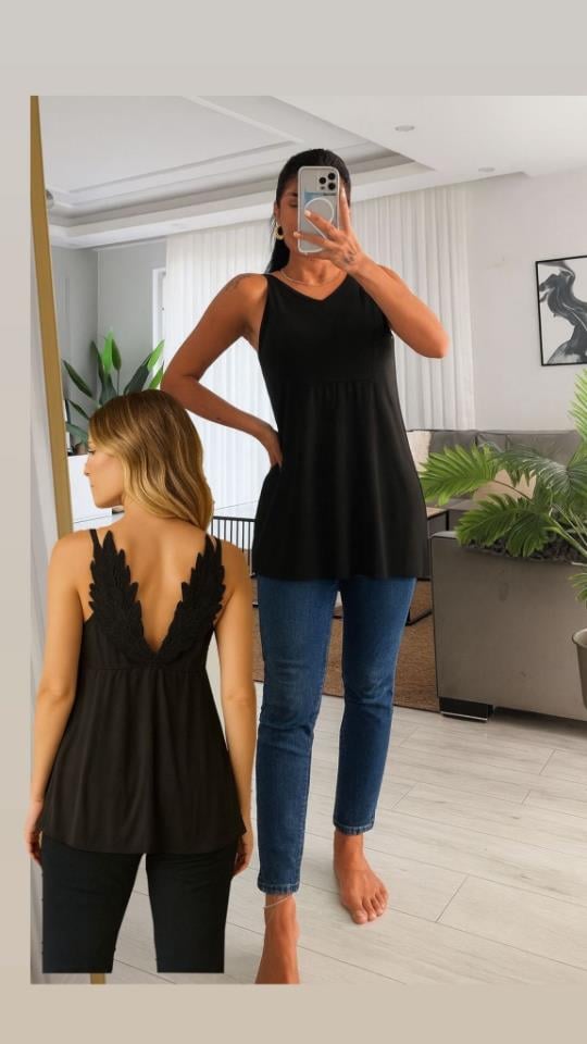 ÖZEL FİYAT Sırt Ithal Kelebek Detay Sandy Kumaş Bluz