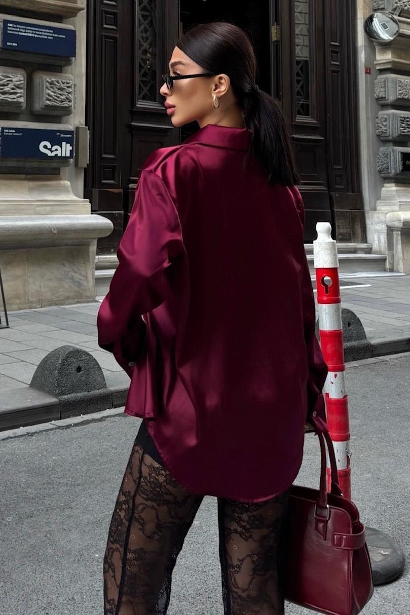 Premium Saten Gömlek 3438 R11-F-K2