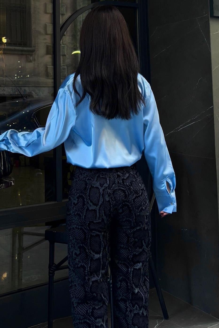 Premium Saten Gömlek 3438 R11-F-K2