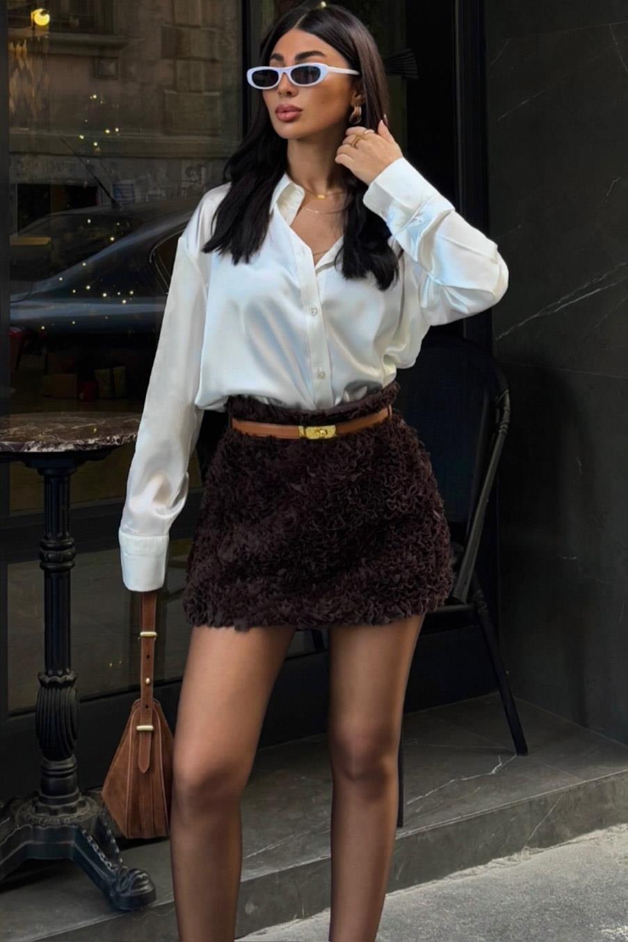 Premium Saten Gömlek 3438 R11-F-K2