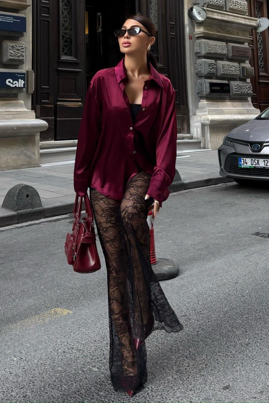 Premium Saten Gömlek 3438 R11-F-K2