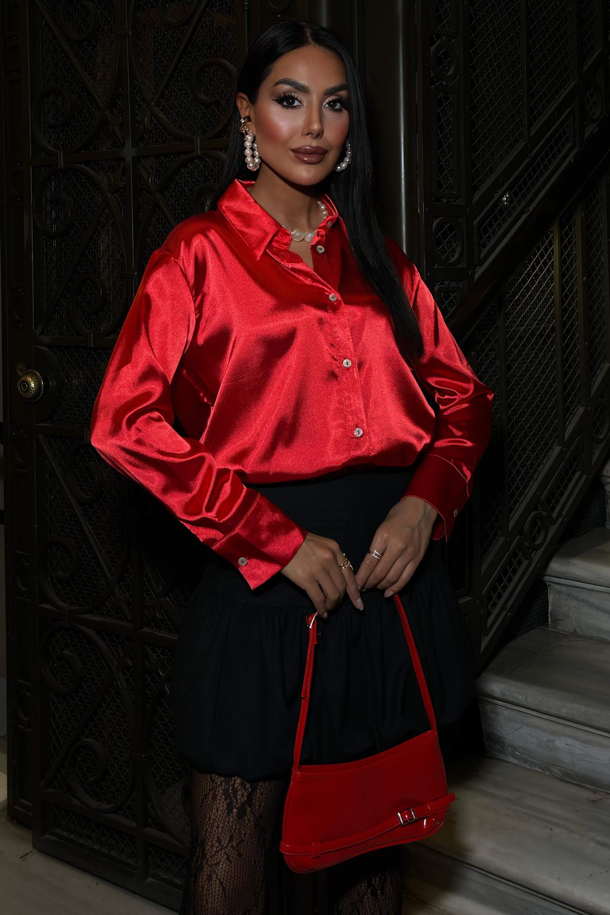 Premium Saten Gömlek 3438 R11-F-K2