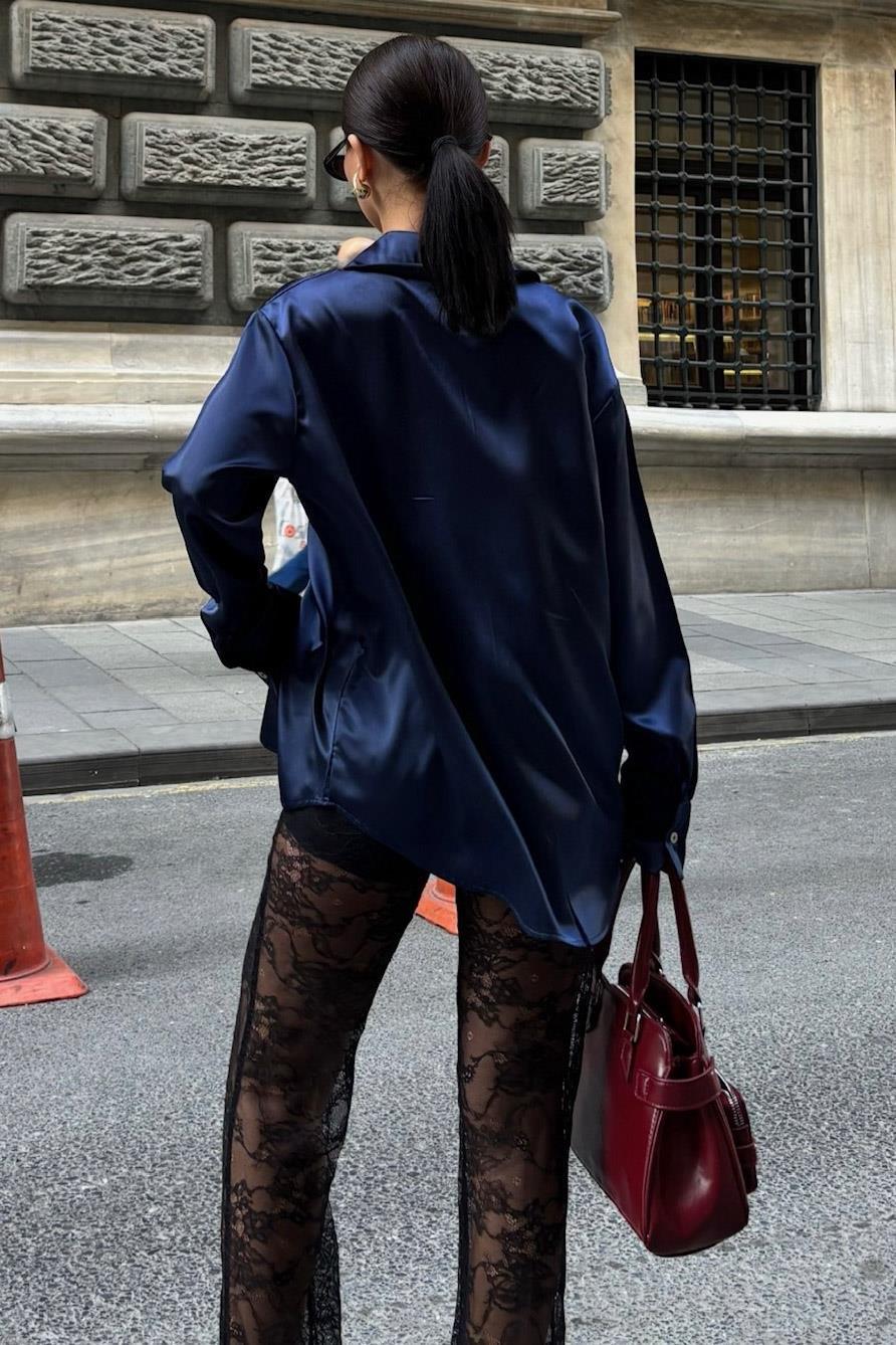 Premium Saten Gömlek 3438 R11-F-K2