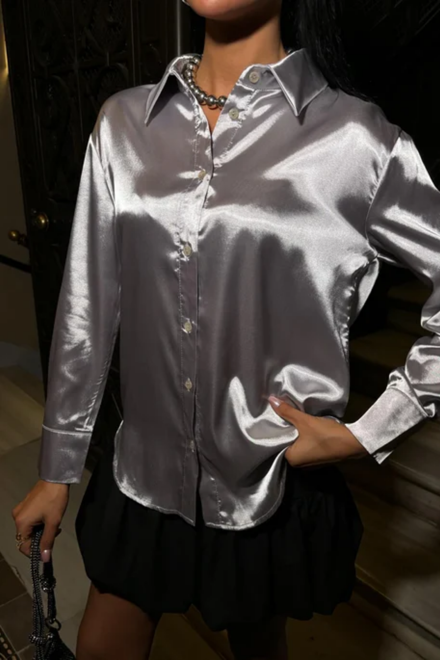 Premium Saten Gömlek 3438 R11-F-K2