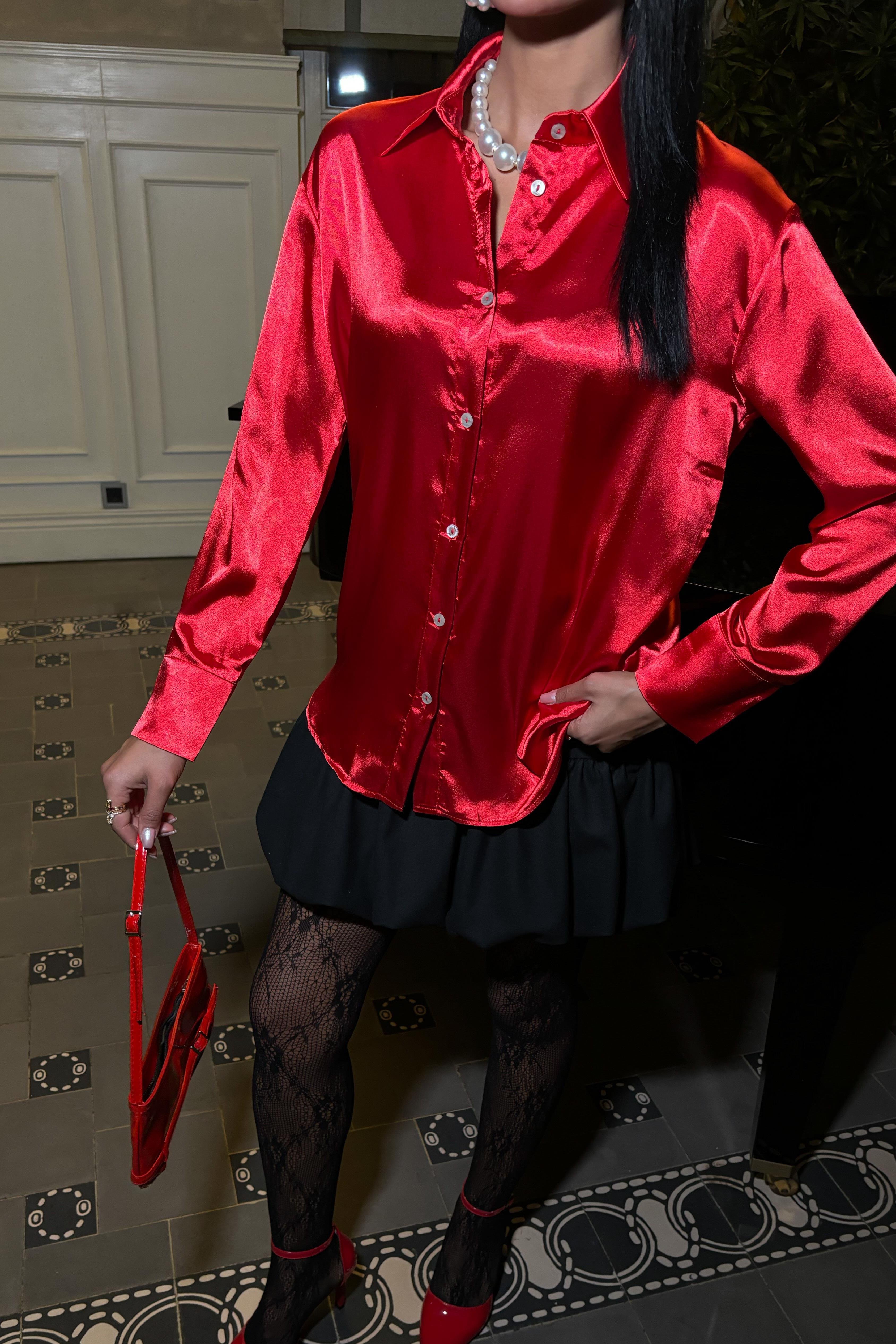 Premium Saten Gömlek 3438 R11-F-K2