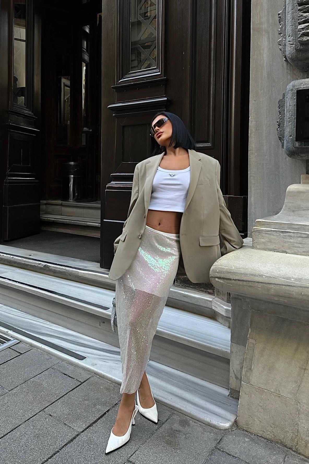 Pulpayet Midi Etek 4017-08 R5-H-K2