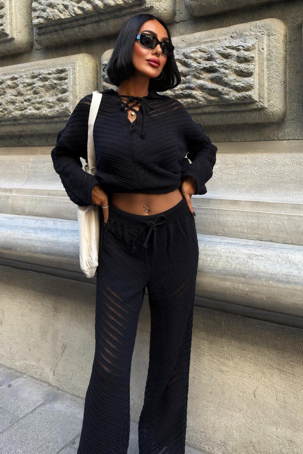 Robin Ajurlu Kapşon Detay Takım 9889 R1-D-K5