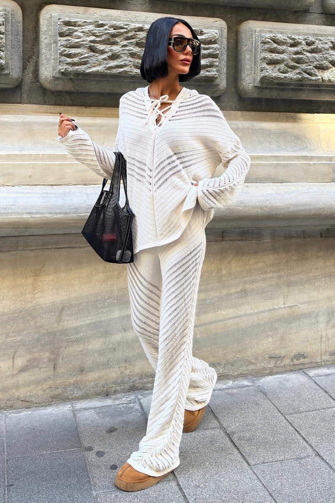 Robin Ajurlu Kapşon Detay Takım 9889 R1-D-K5