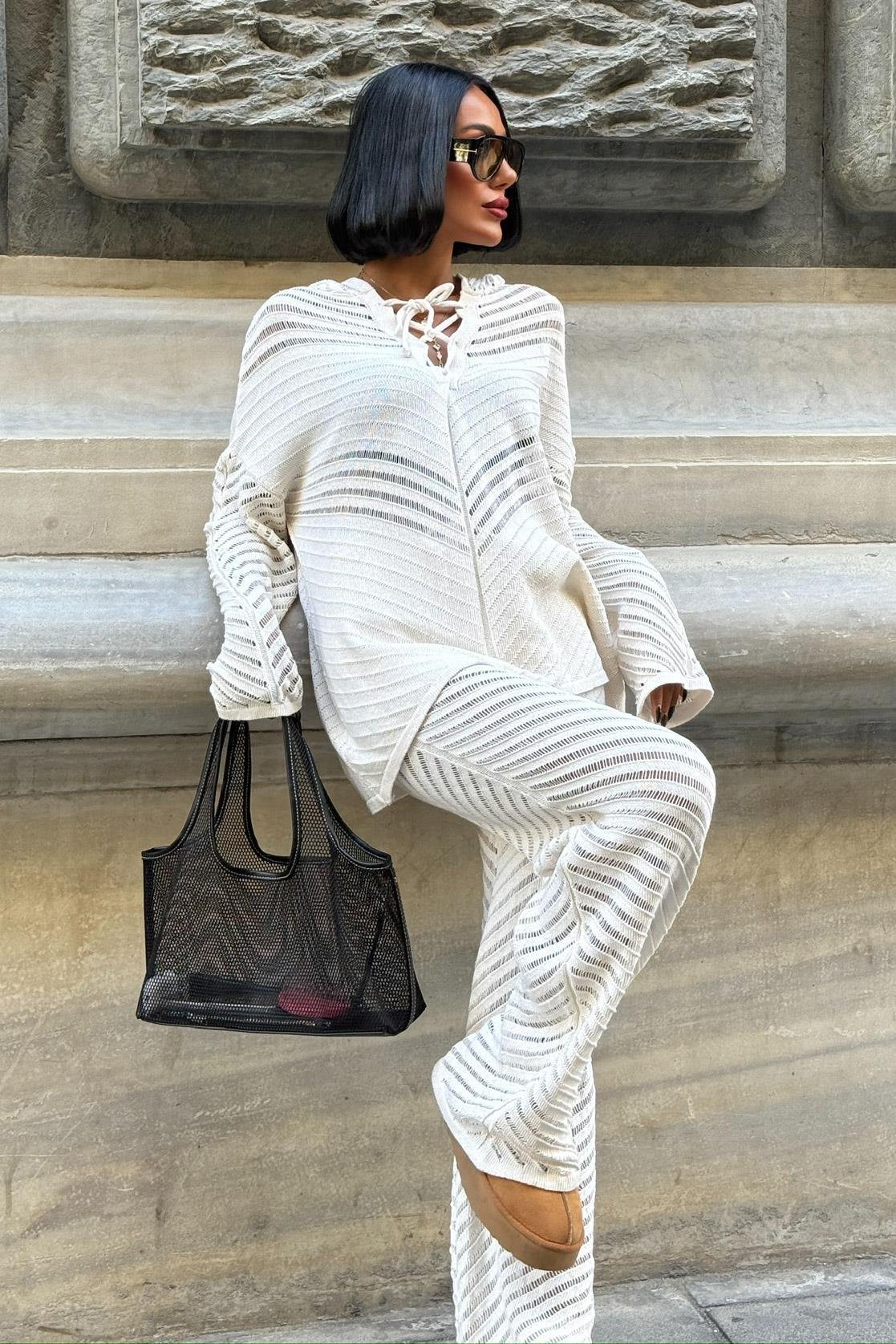 Robin Ajurlu Kapşon Detay Takım 9889 R1-D-K5