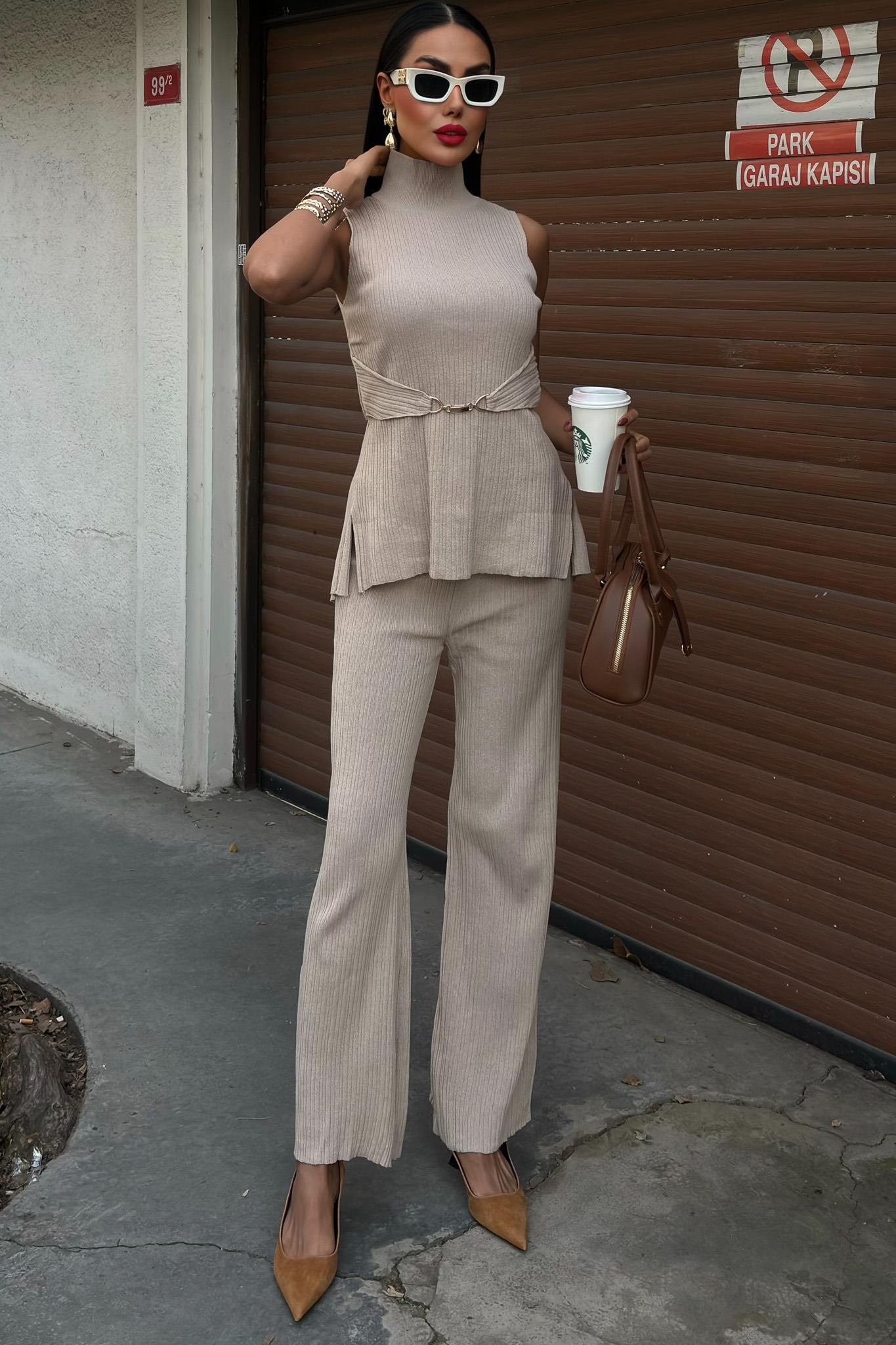 Rose Dik Yaka Fitilli Takım 9946 R2-E-K5