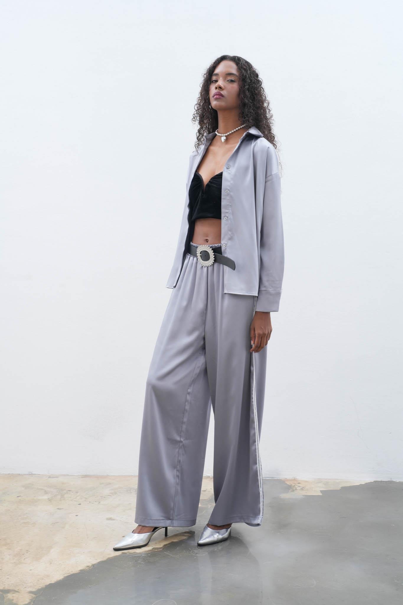 Rosetta Saten Garnili Takım  9906