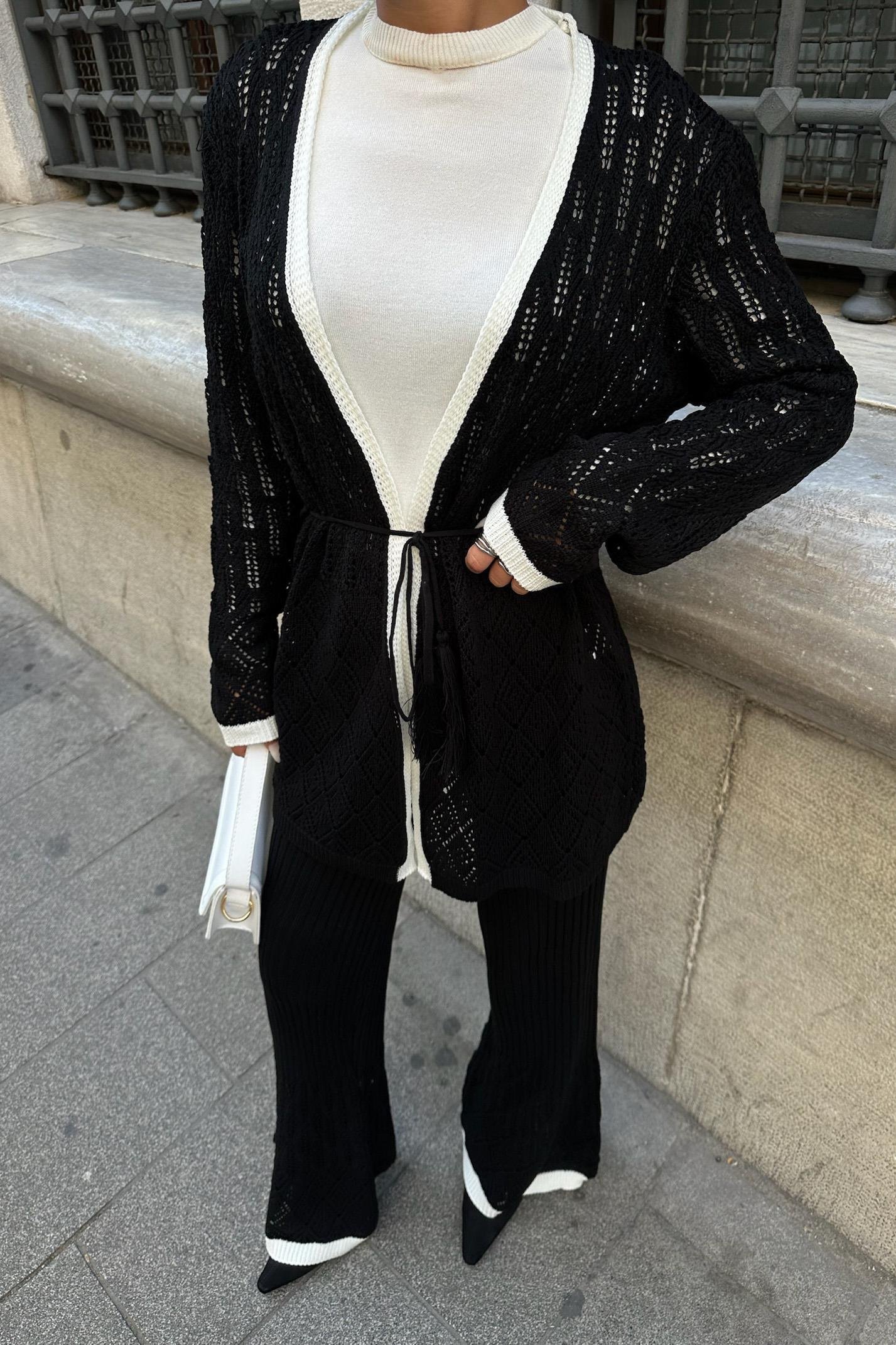 Selvia Ajurlu Biyeli Pantolon Takım 9957 R1-I-K5