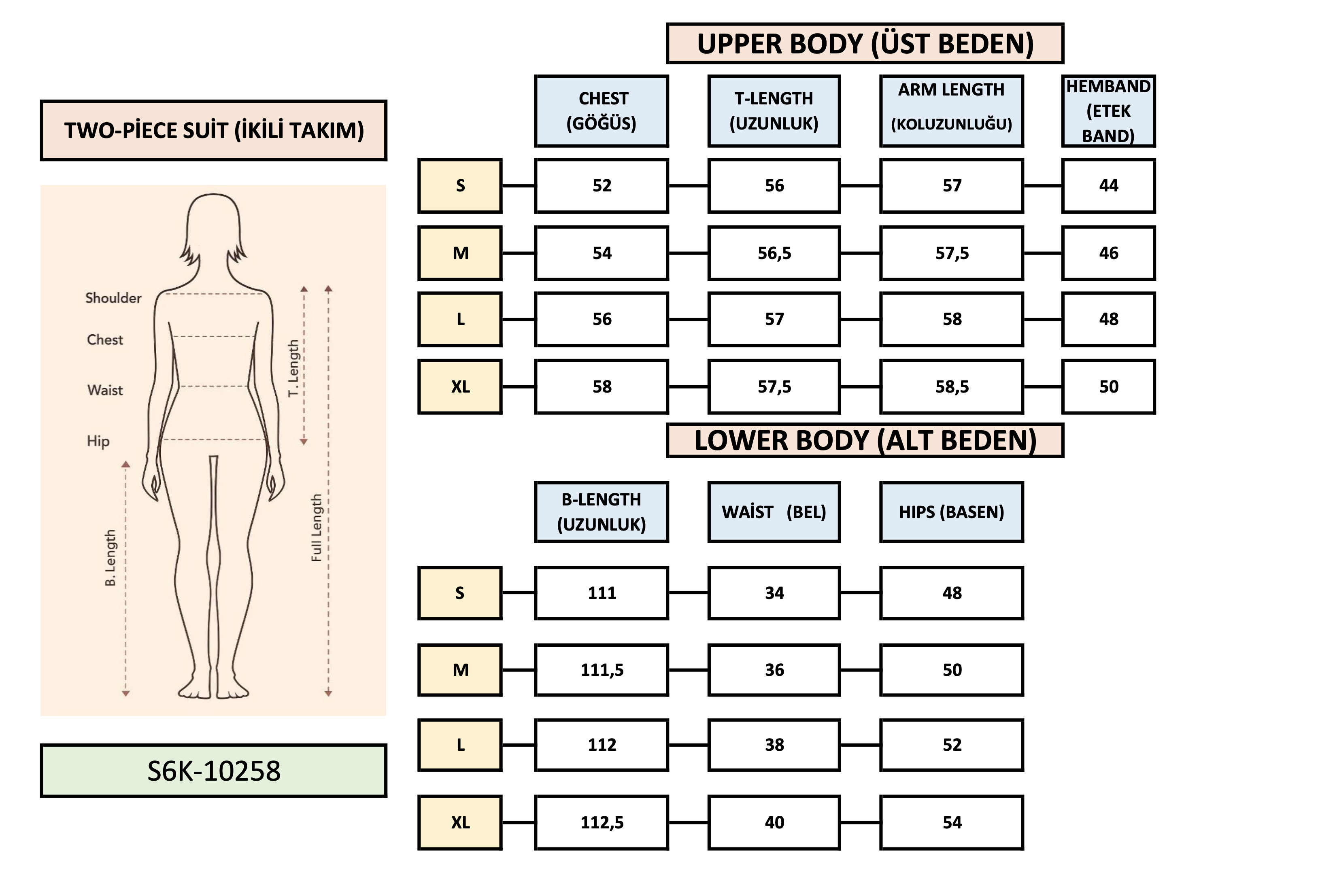 Şerit Detaylı Denim Takım 10258