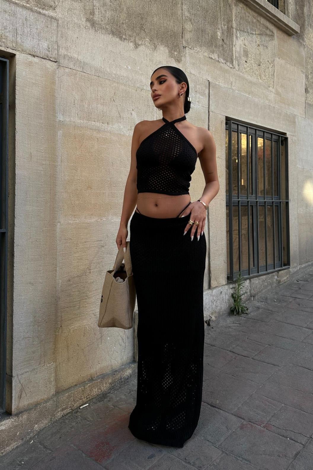 Sidney Kroşe Crop Takım 9843 R3-F-K4