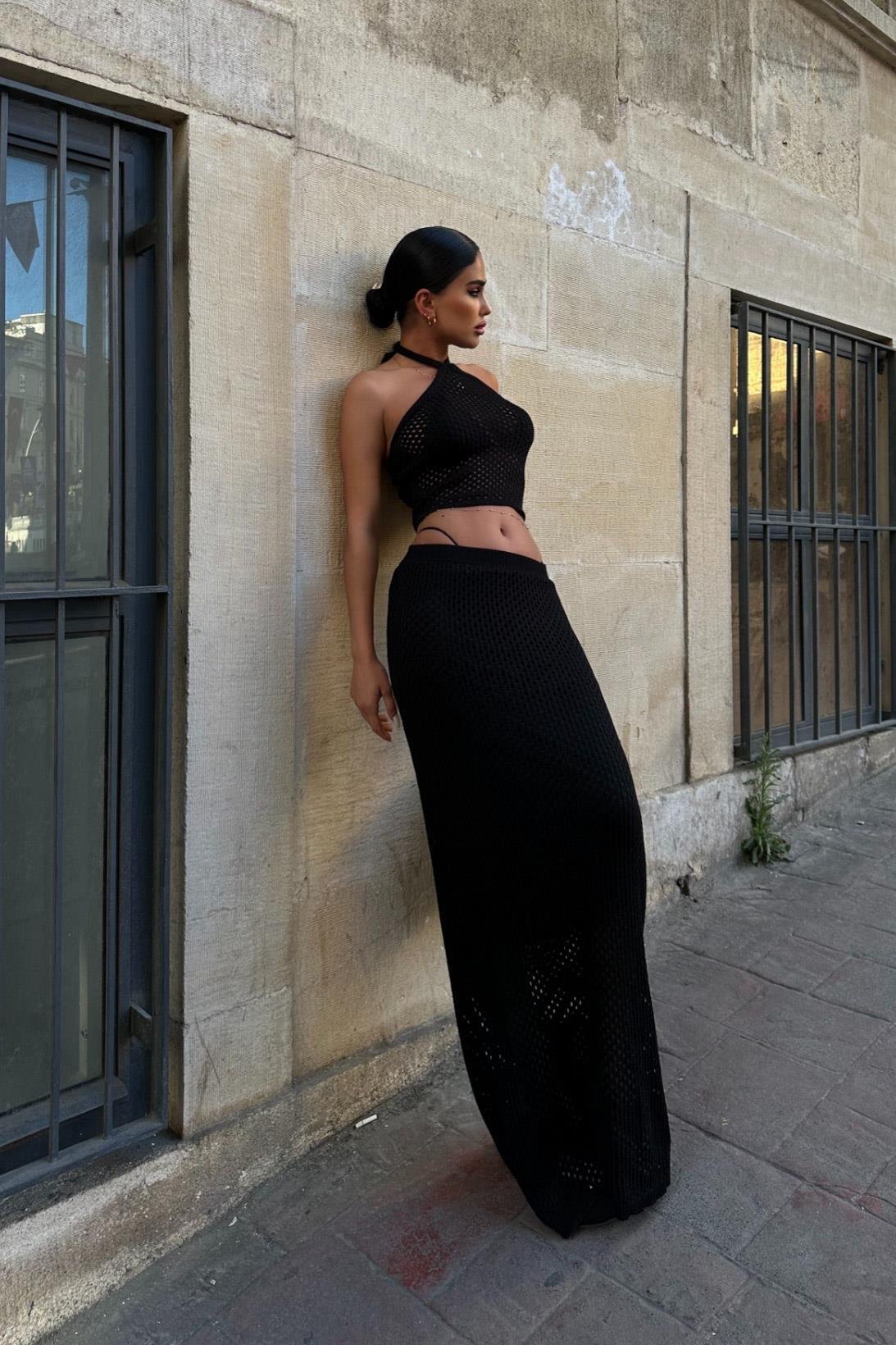 Sidney Kroşe Crop Takım 9843 R3-F-K4