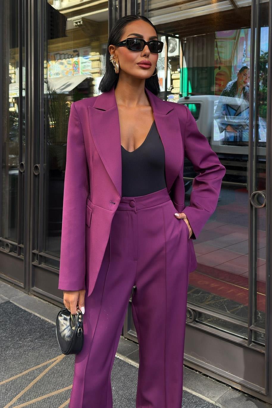 Sırt Dantel Detay Premium Takım Elbise 10031 R8-C-K1