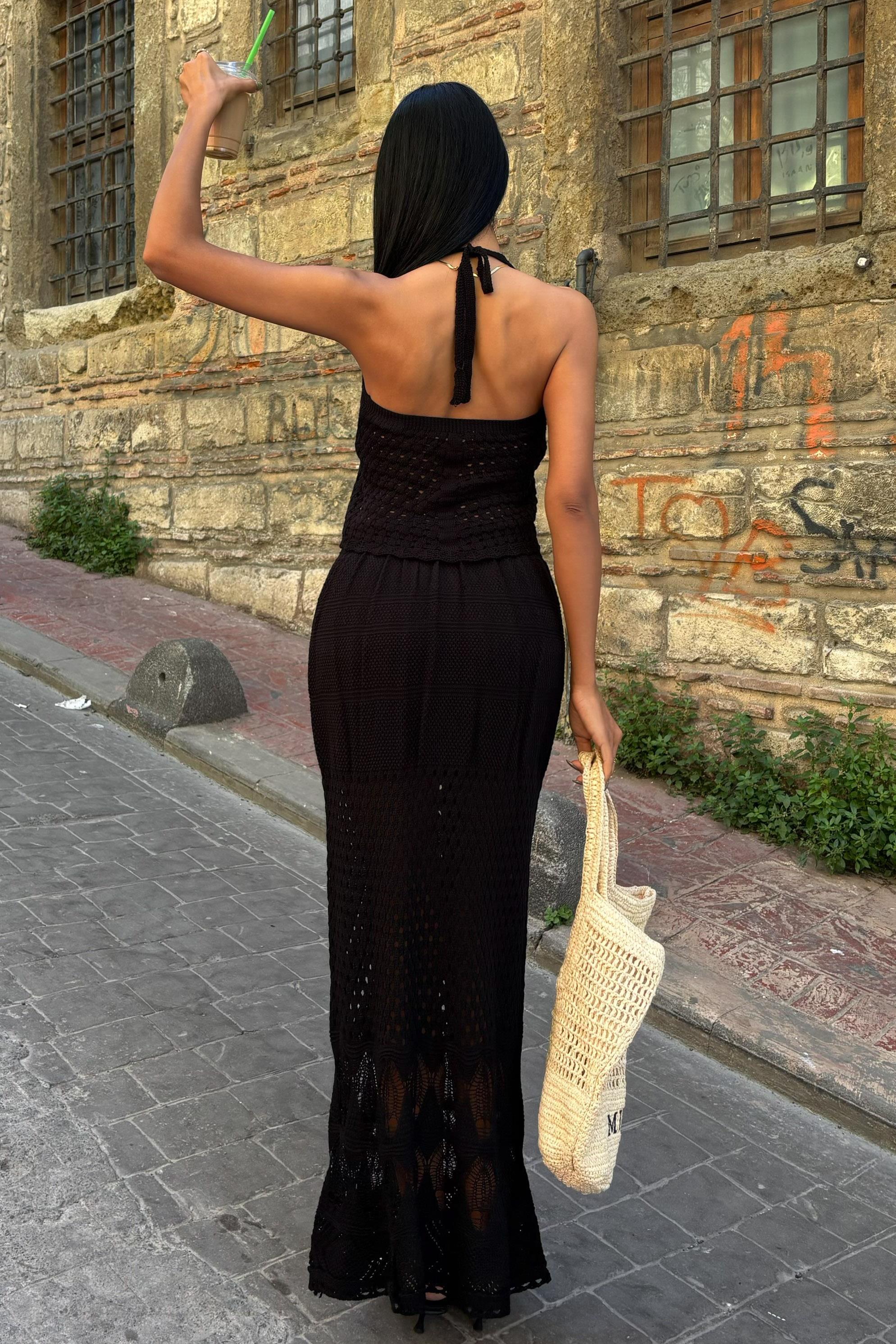 Sırt Dekolteli Ajurlu Takım 10083-025 R2-H-K5