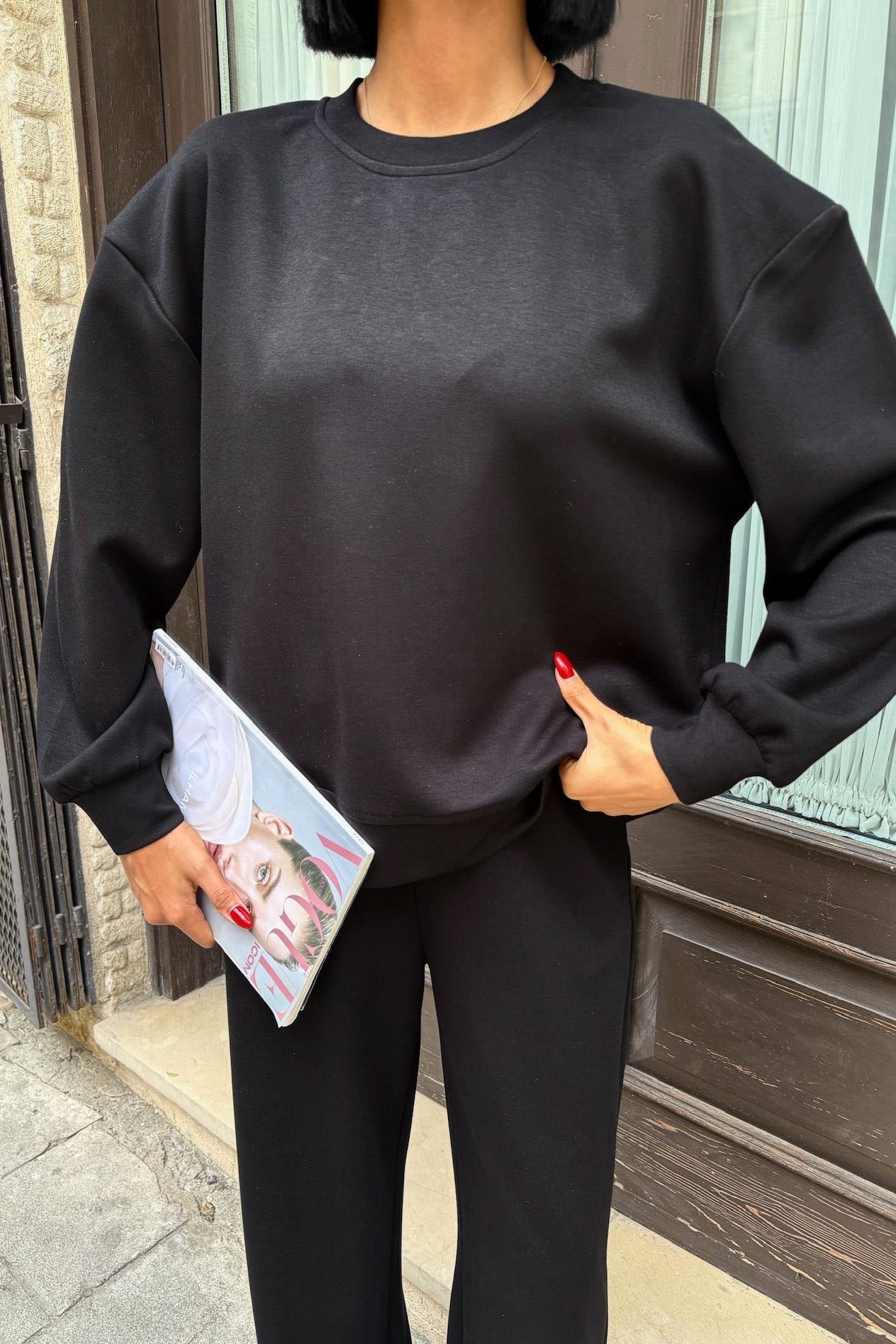 Sırtı Aksesuar Dekolteli Modal Takım 10253 R5-A-K1