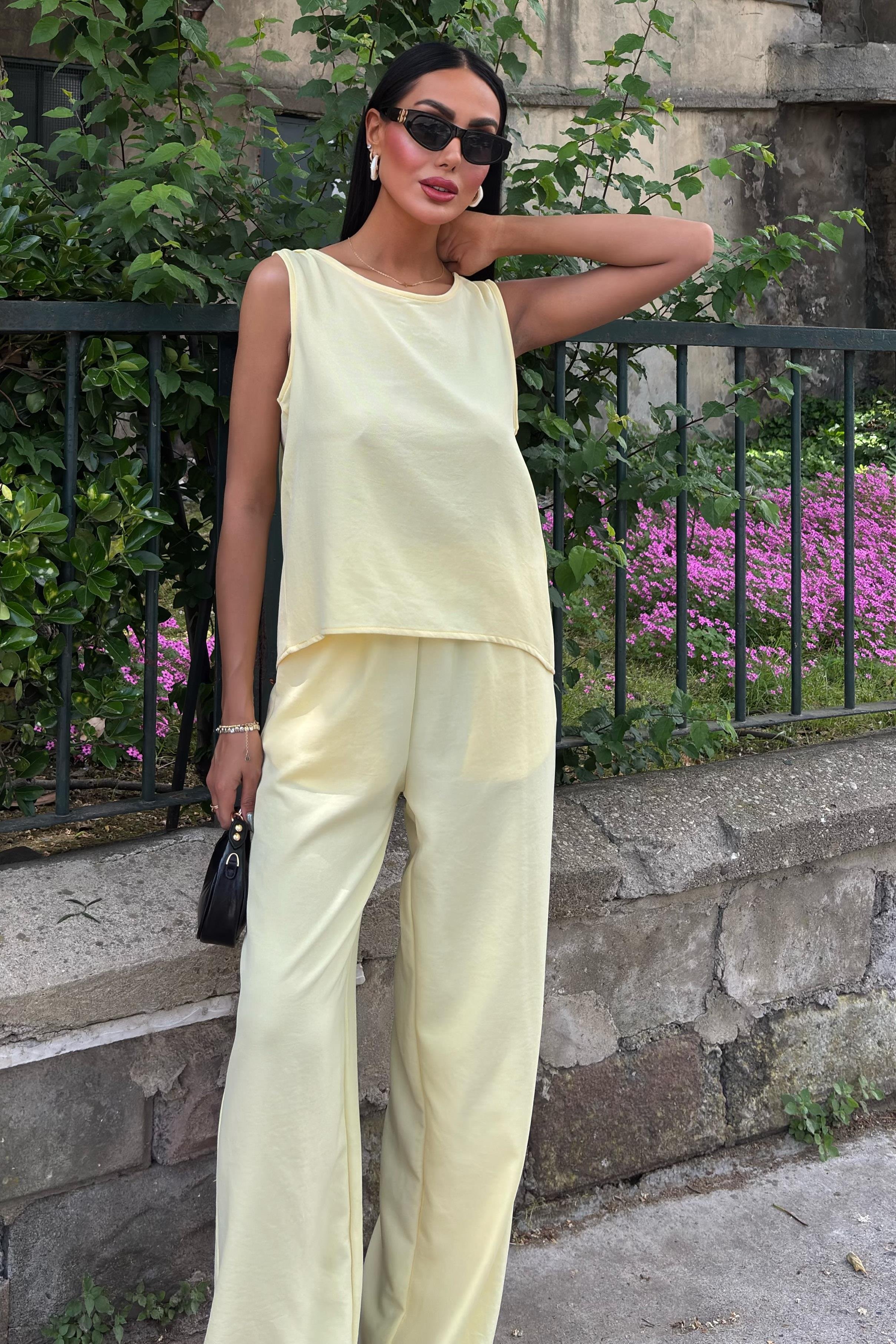 Sırtı Süzene Dantelli Rahat Takım 10165 R11-E-K3