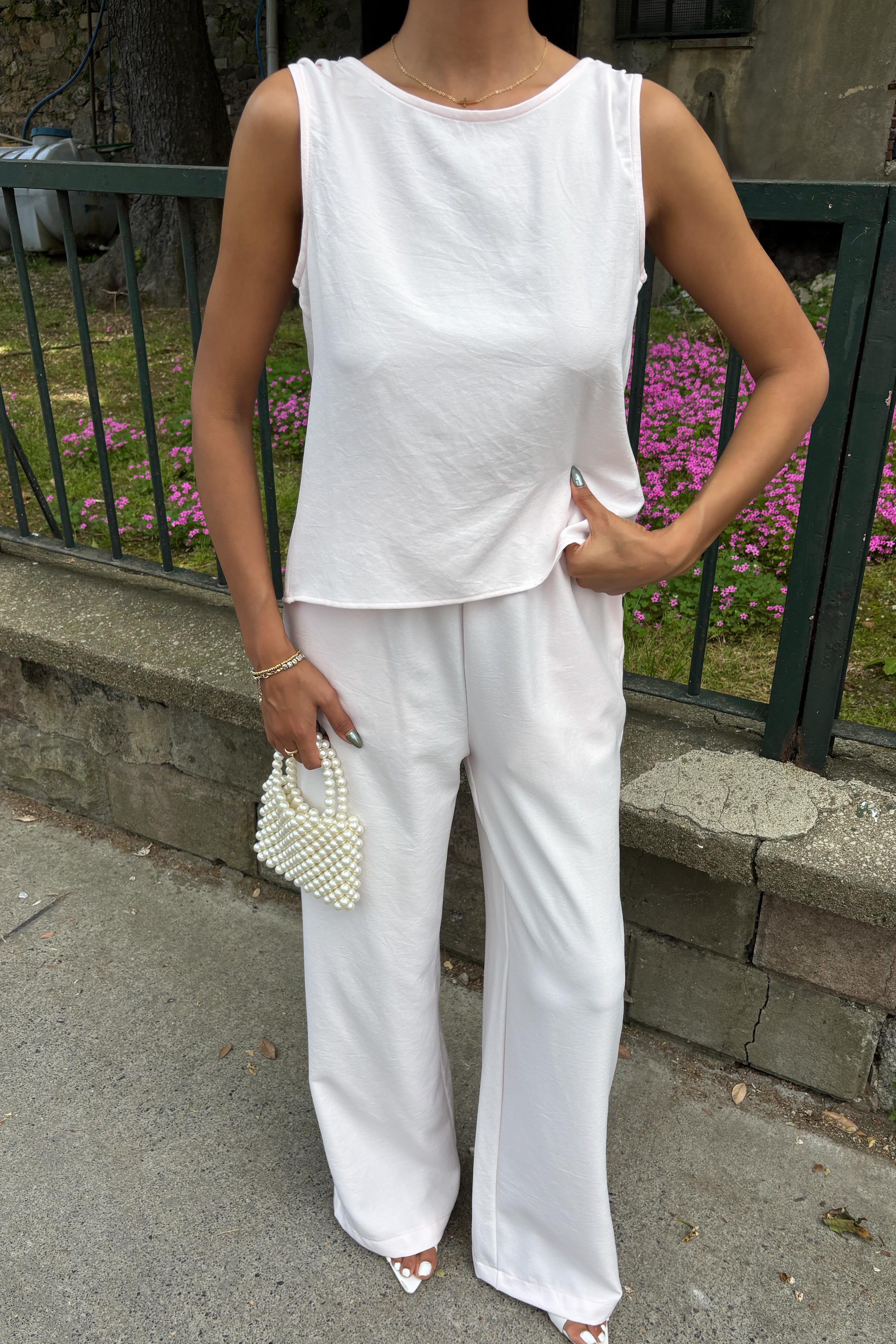 Sırtı Süzene Dantelli Rahat Takım 10165 R11-E-K3