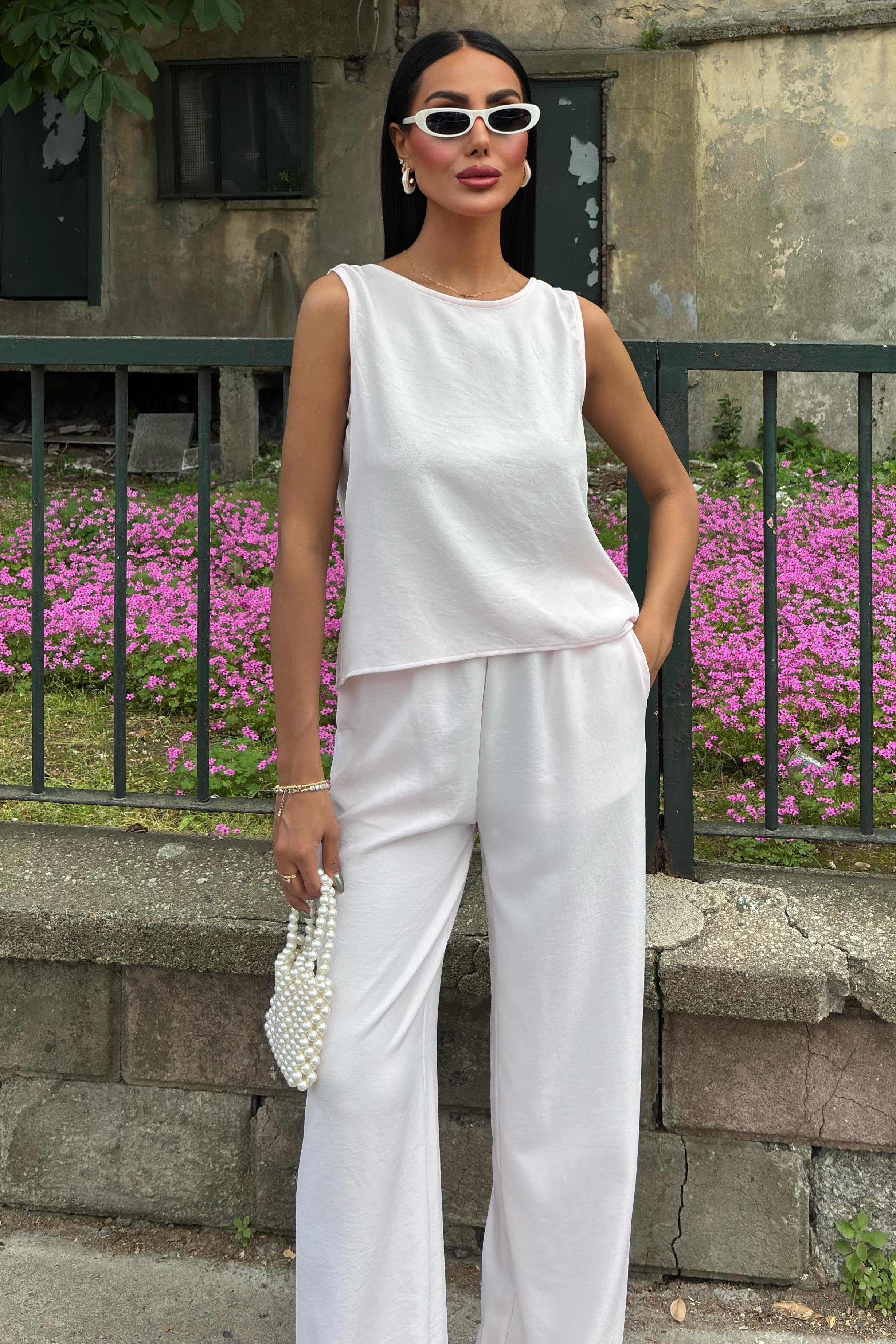 Sırtı Süzene Dantelli Rahat Takım 10165 R11-E-K3