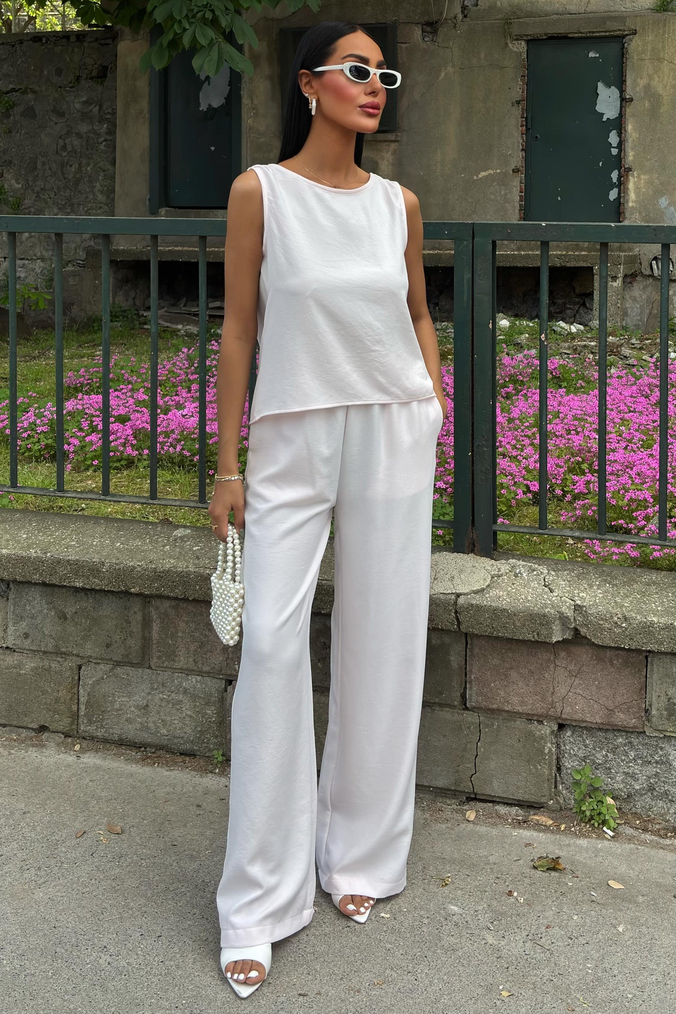 Sırtı Süzene Dantelli Rahat Takım 10165 R11-E-K3