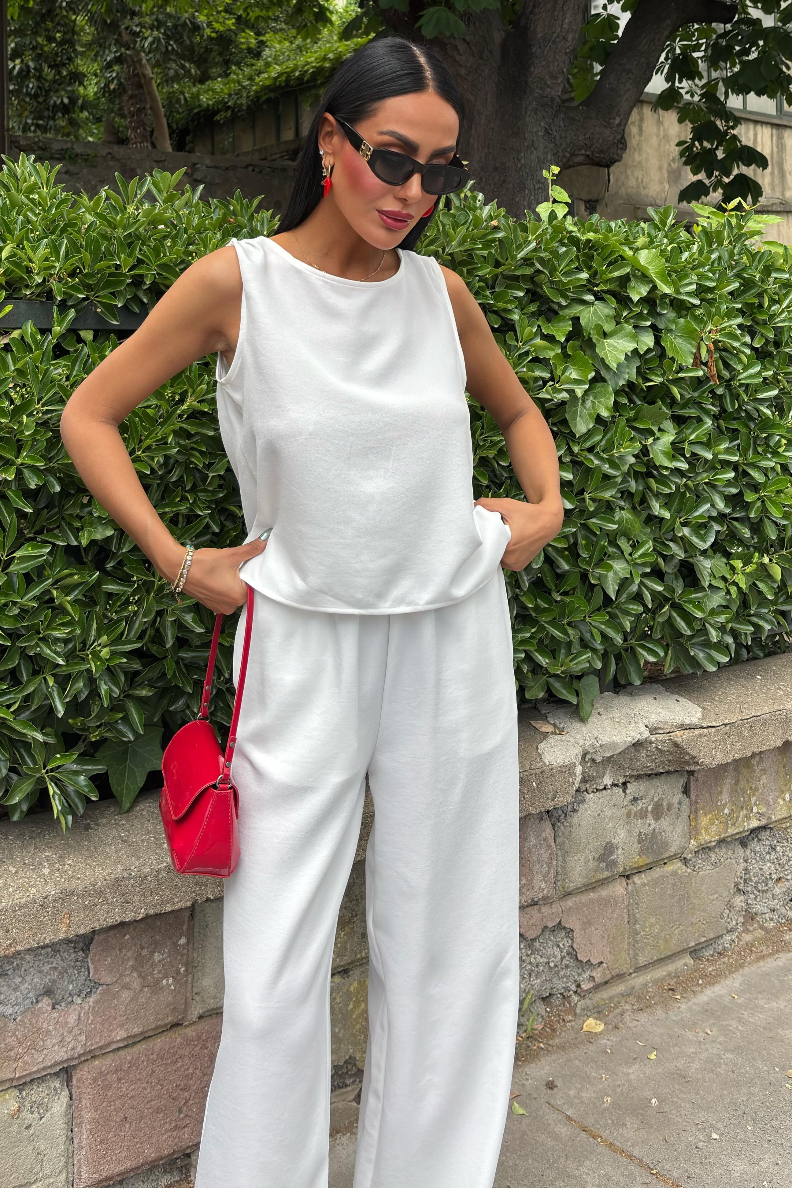 Sırtı Süzene Dantelli Rahat Takım 10165 R11-E-K3