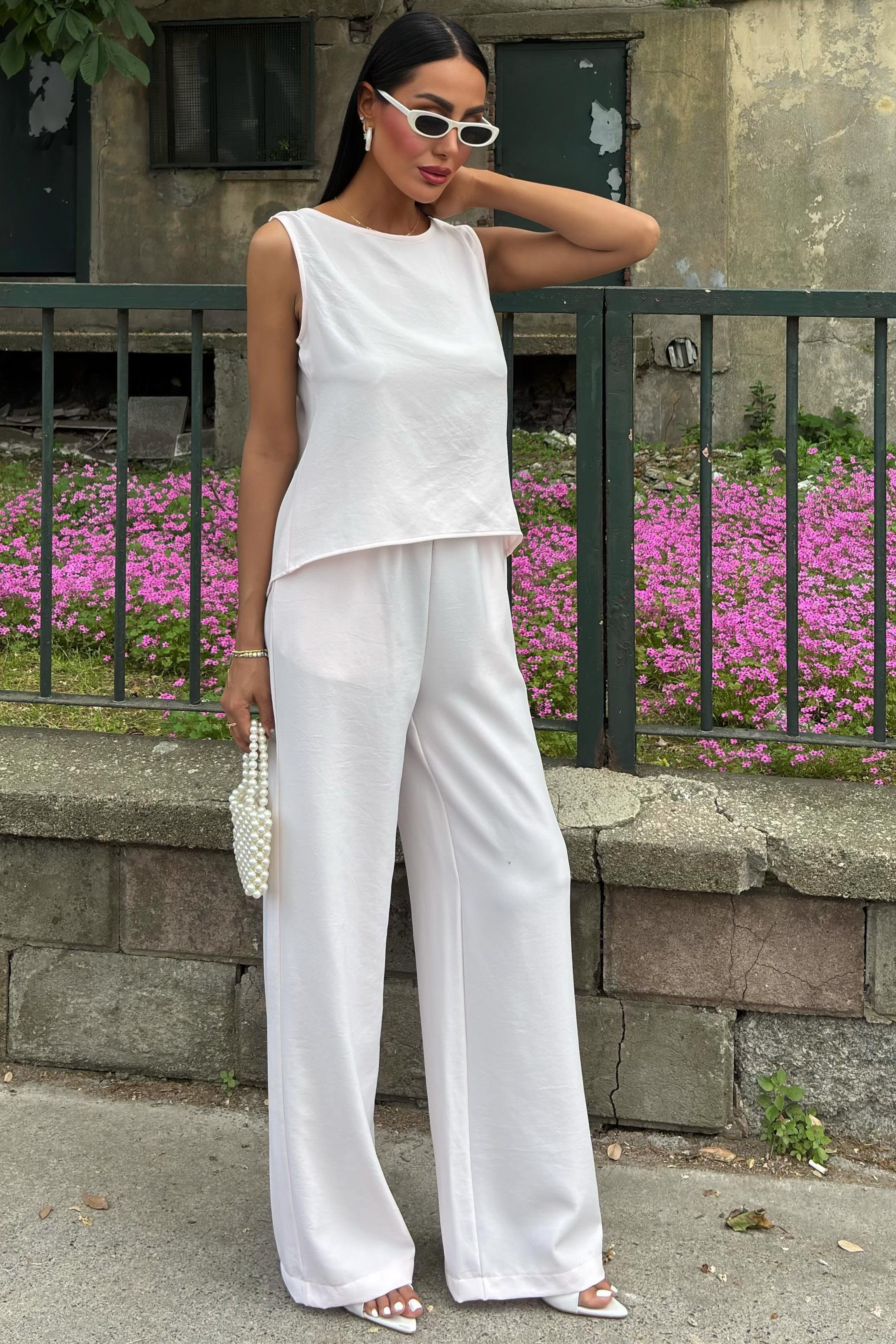 Sırtı Süzene Dantelli Rahat Takım 10165 R11-E-K3