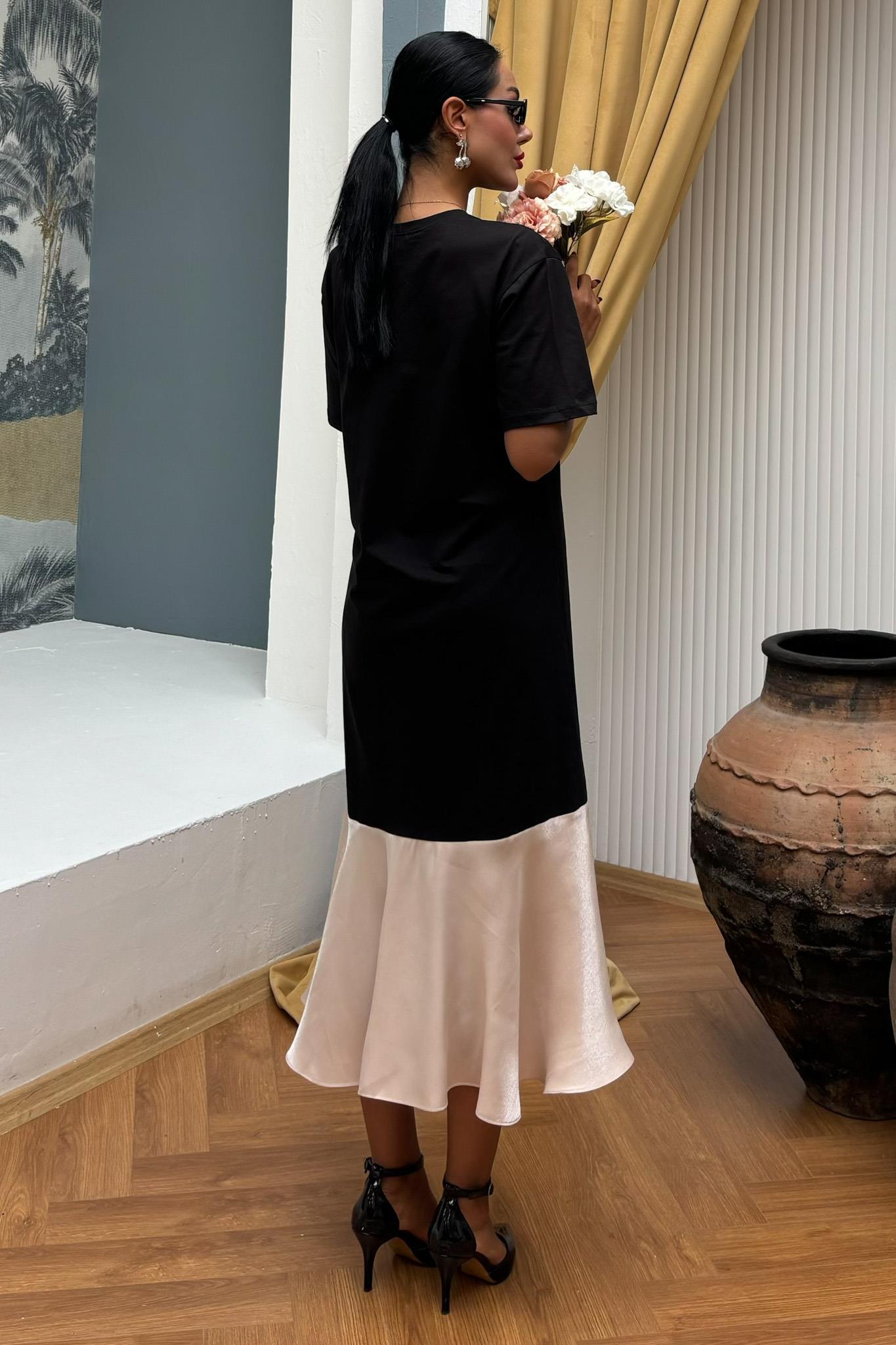 Volanlı Süprem Elbise 2864 R10-C-K3