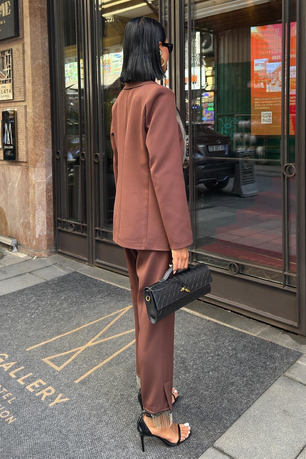 Yaka ve Paçaları Püsküllü Takım Elbise 10043 R8-D-K3