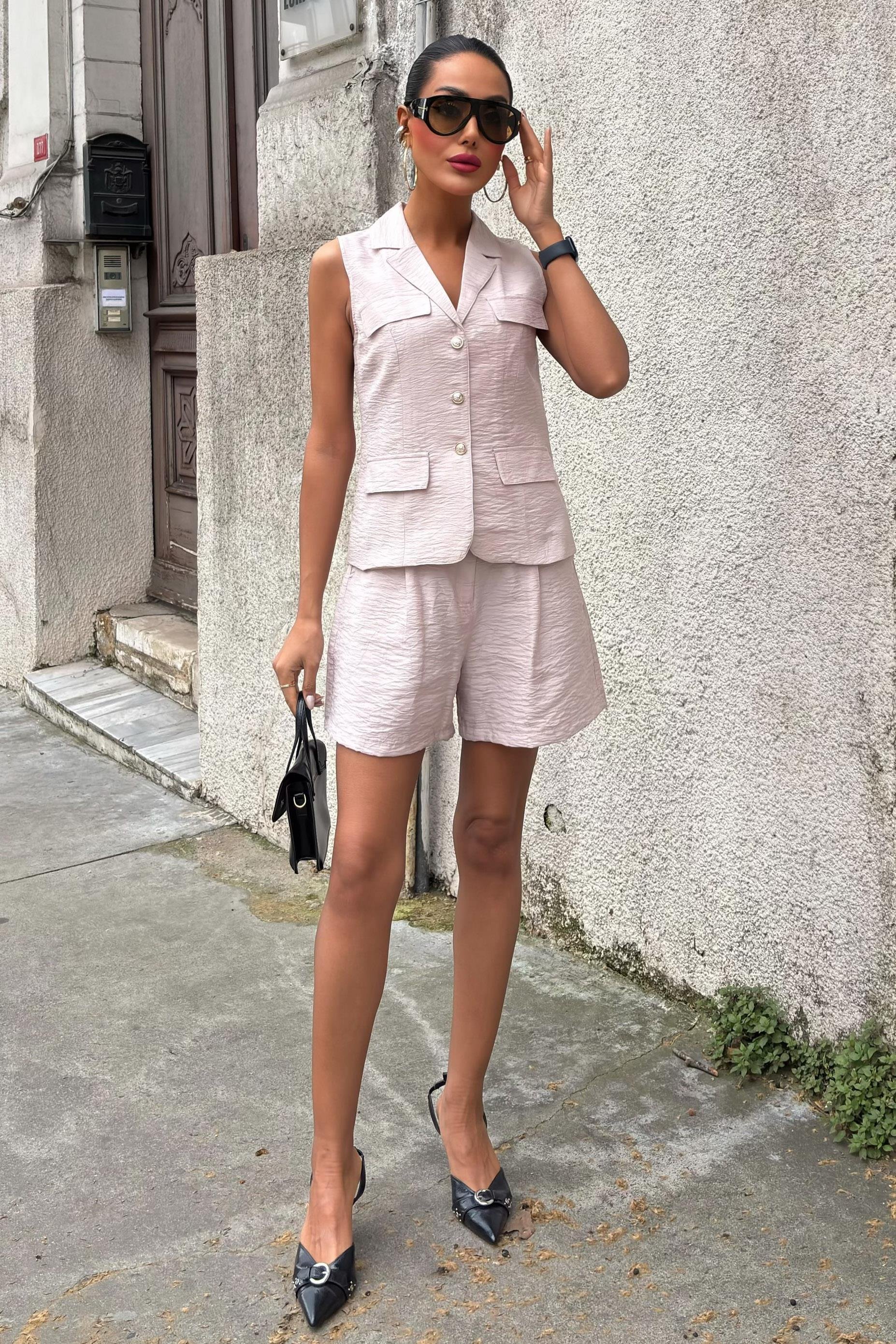 Yelek Şort Viscon Takım 10156-17 R8-I-K4