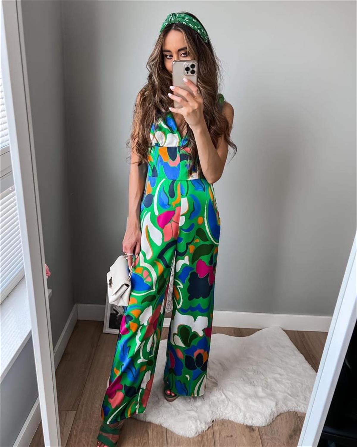 Zr model desenli tulum - YEŞİL