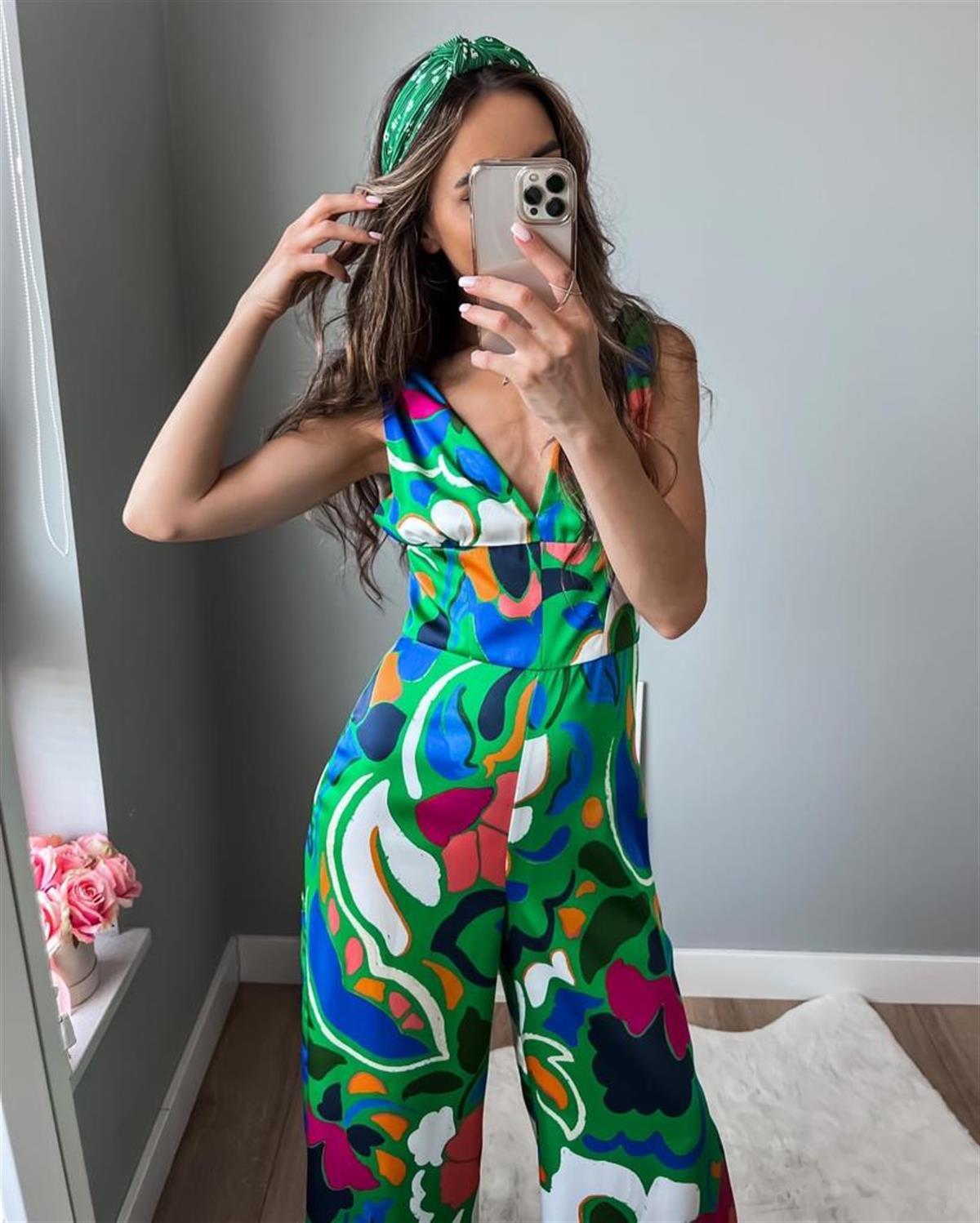 Zr model desenli tulum - YEŞİL