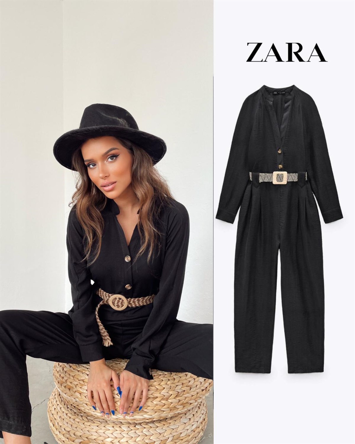 Zr model kemer dahil tulum  - SİYAH