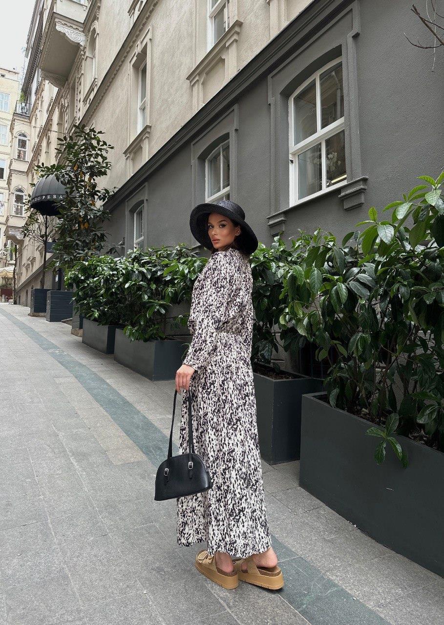 Zr model pamuk vual rahat elbise  - MULTİ