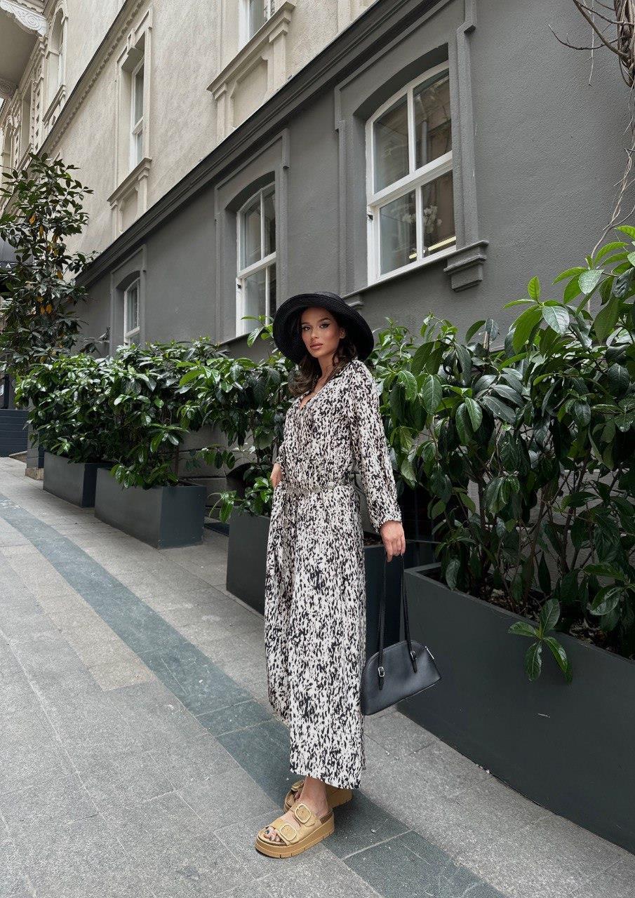 Zr model pamuk vual rahat elbise  - MULTİ