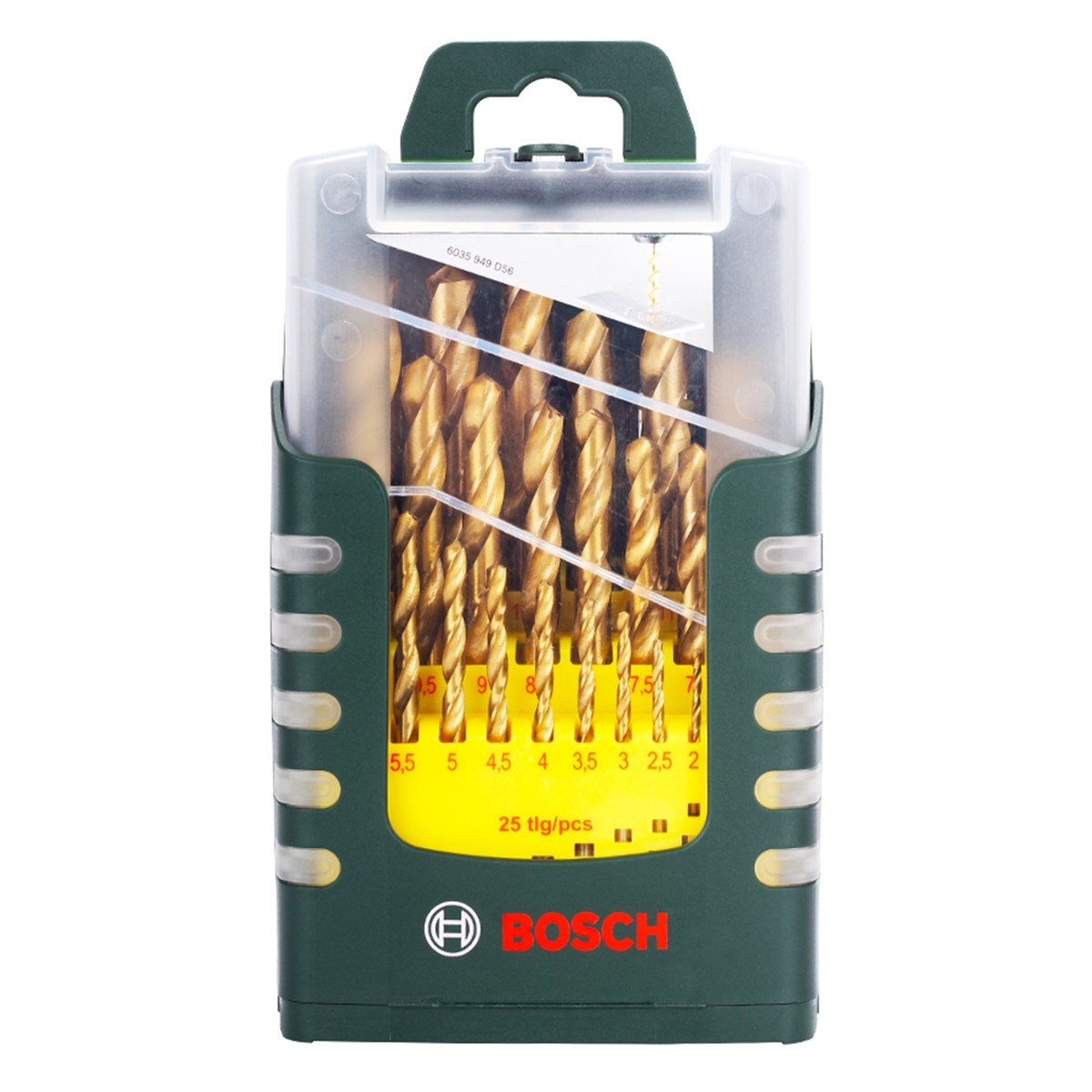  Bosch HSS Metal twist drill bit set 25-piece