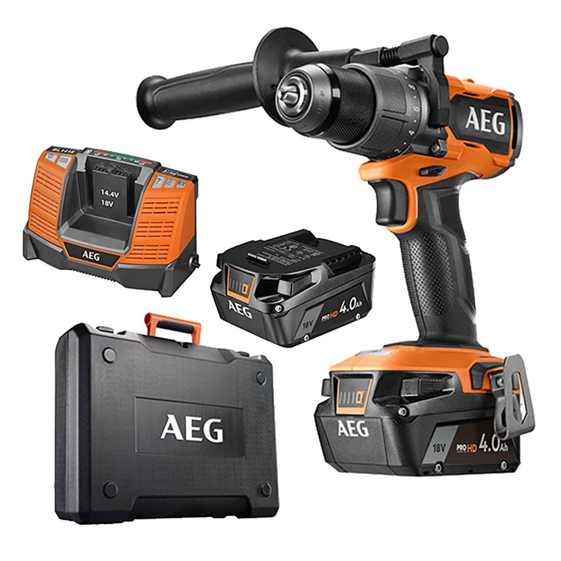 AEG BS 18C3BL-402C Matkap Kömürsüz 18v 4Ah - T4935478936