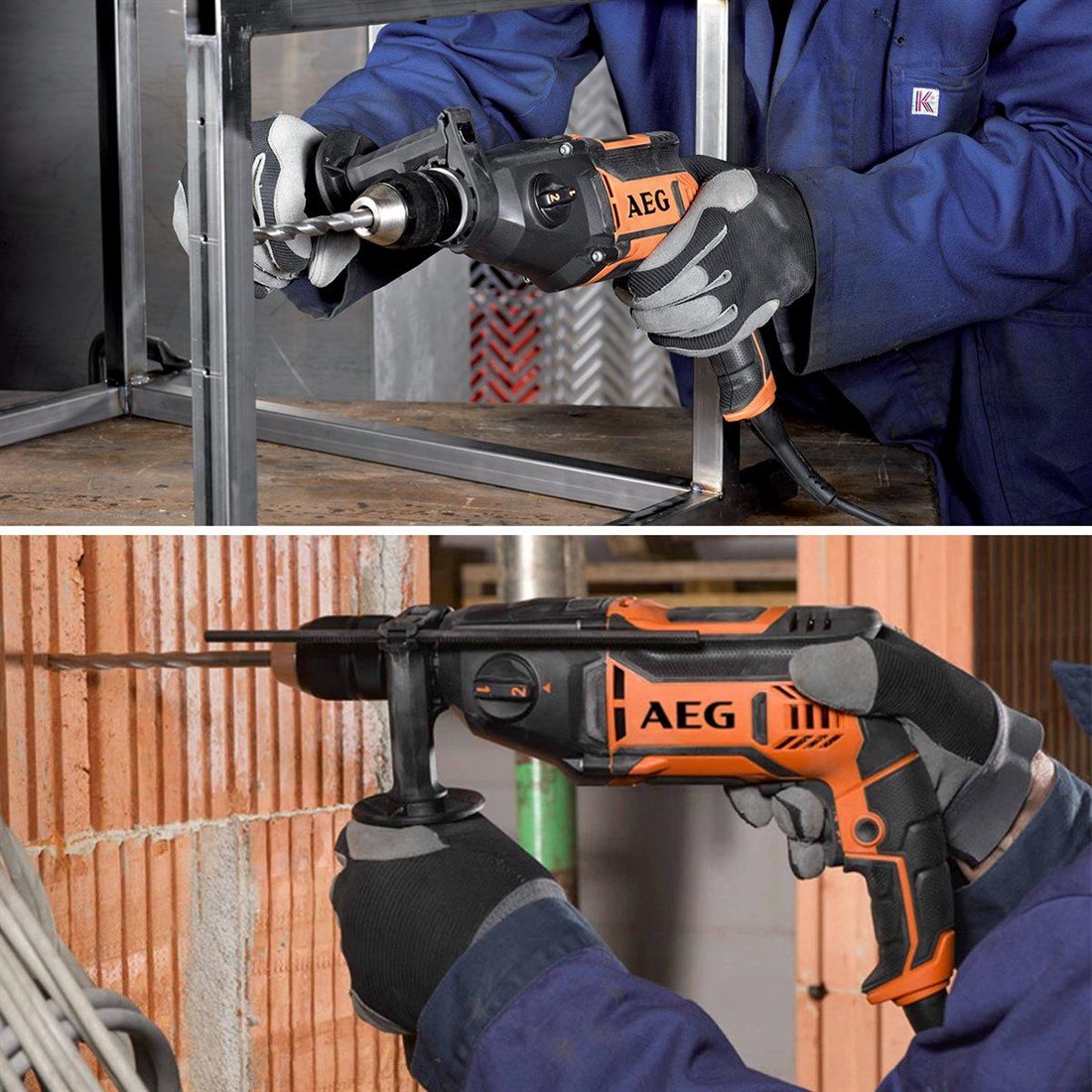 AEG SB2E 850R Darbeli Matkap 850W - T4935447360