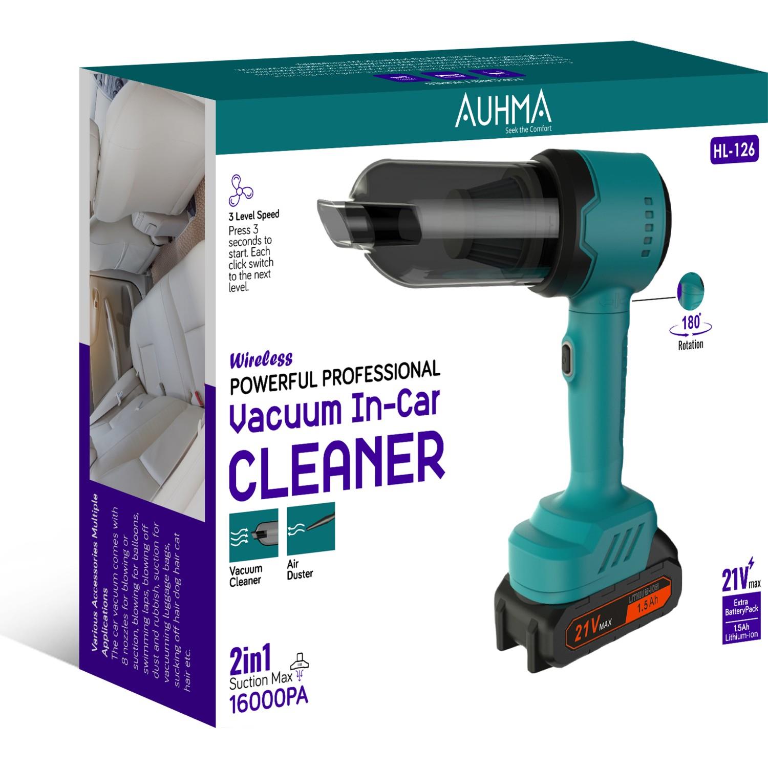 Ahuma HL-126 Oto Süpürge Sarjlı - 06406